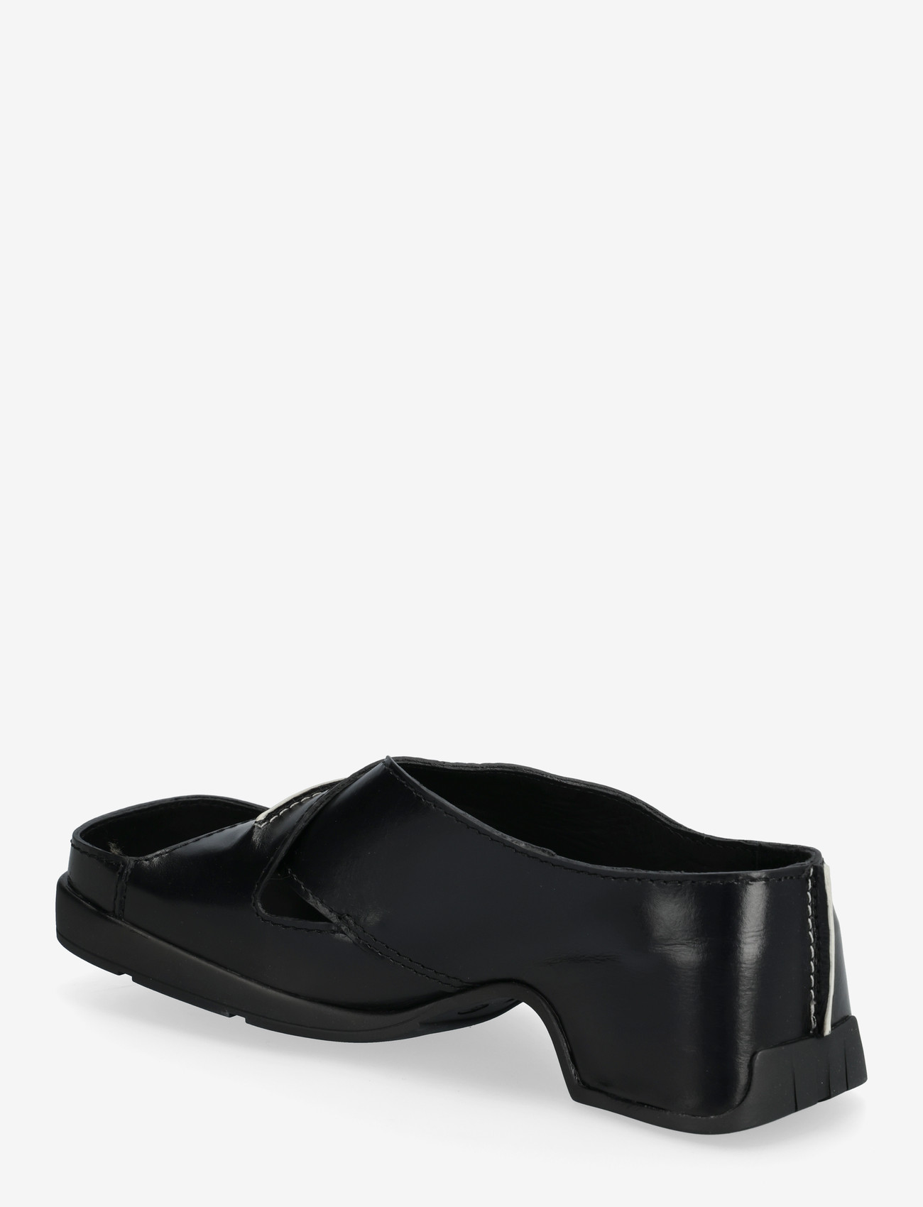MIISTA - Nira Black Sandals - lahtised kontsakingad - black - 2