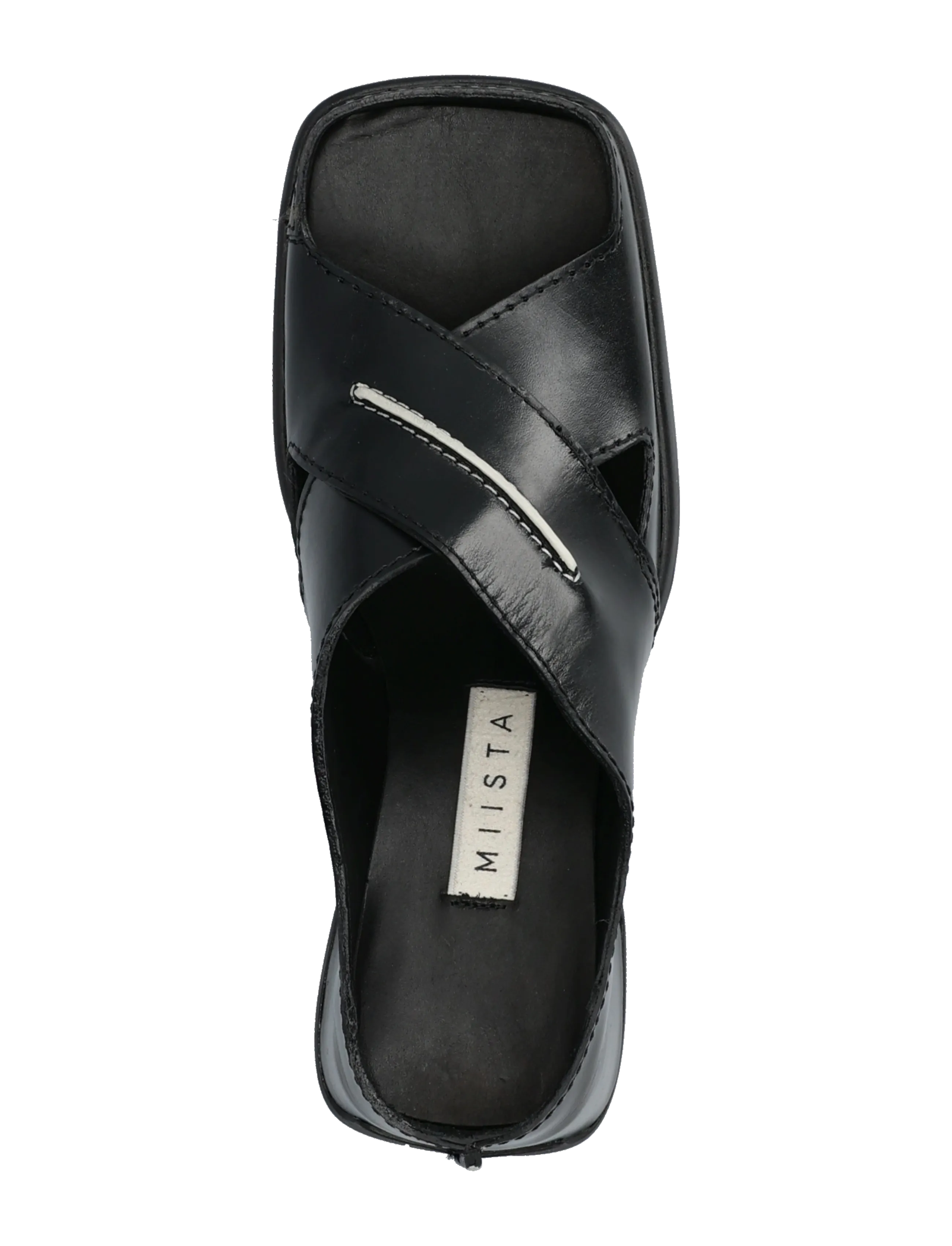 MIISTA - Nira Black Sandals - sandaler med hæl - black - 3