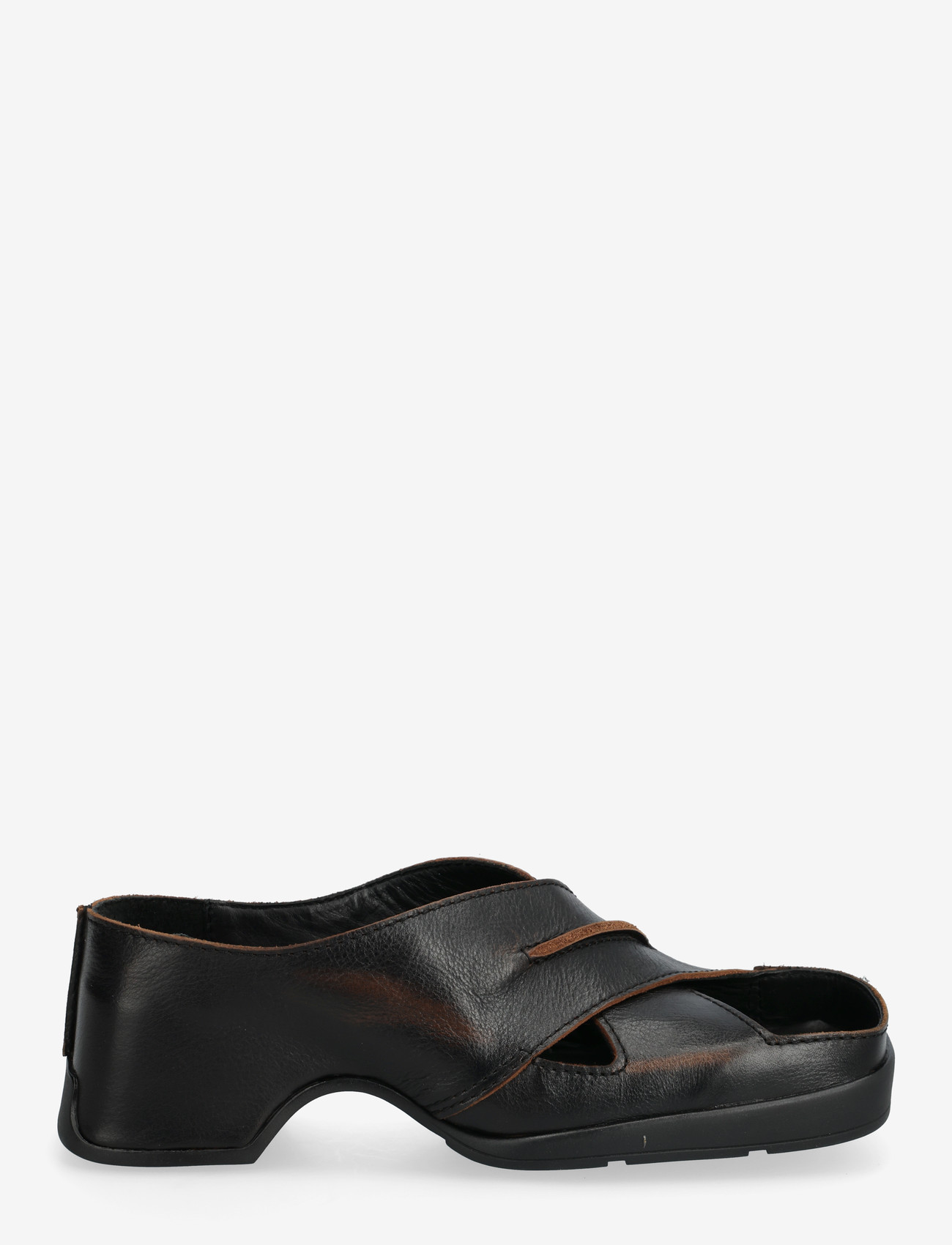 MIISTA - Nira Brushed Brown Sandals - sandaler med hæl - brown - 1