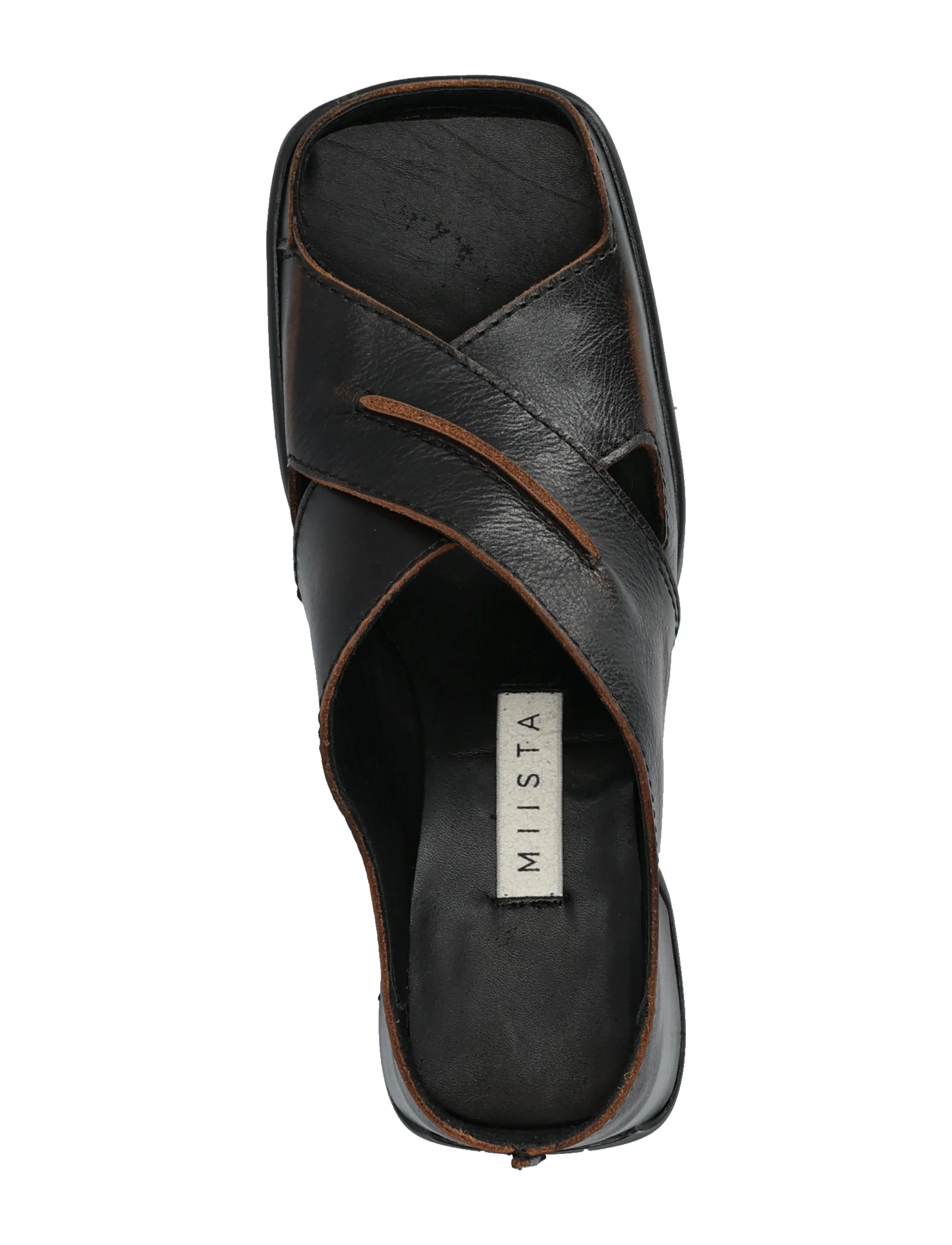 MIISTA - Nira Brushed Brown Sandals - brown - 3