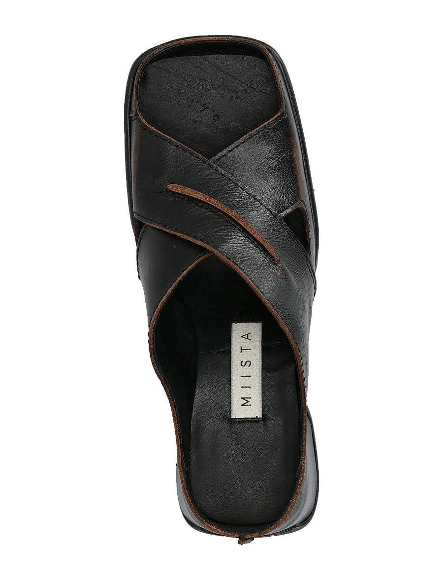 MIISTA - Nira Brushed Brown Sandals - sandaletter - brown - 3