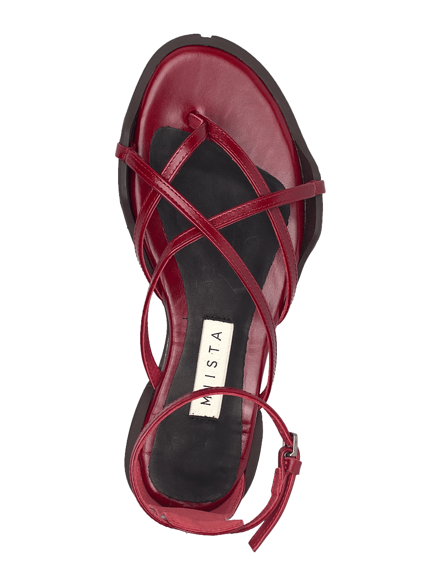 MIISTA - Roje Red Sandals - gladiator-sandalen - red - 3