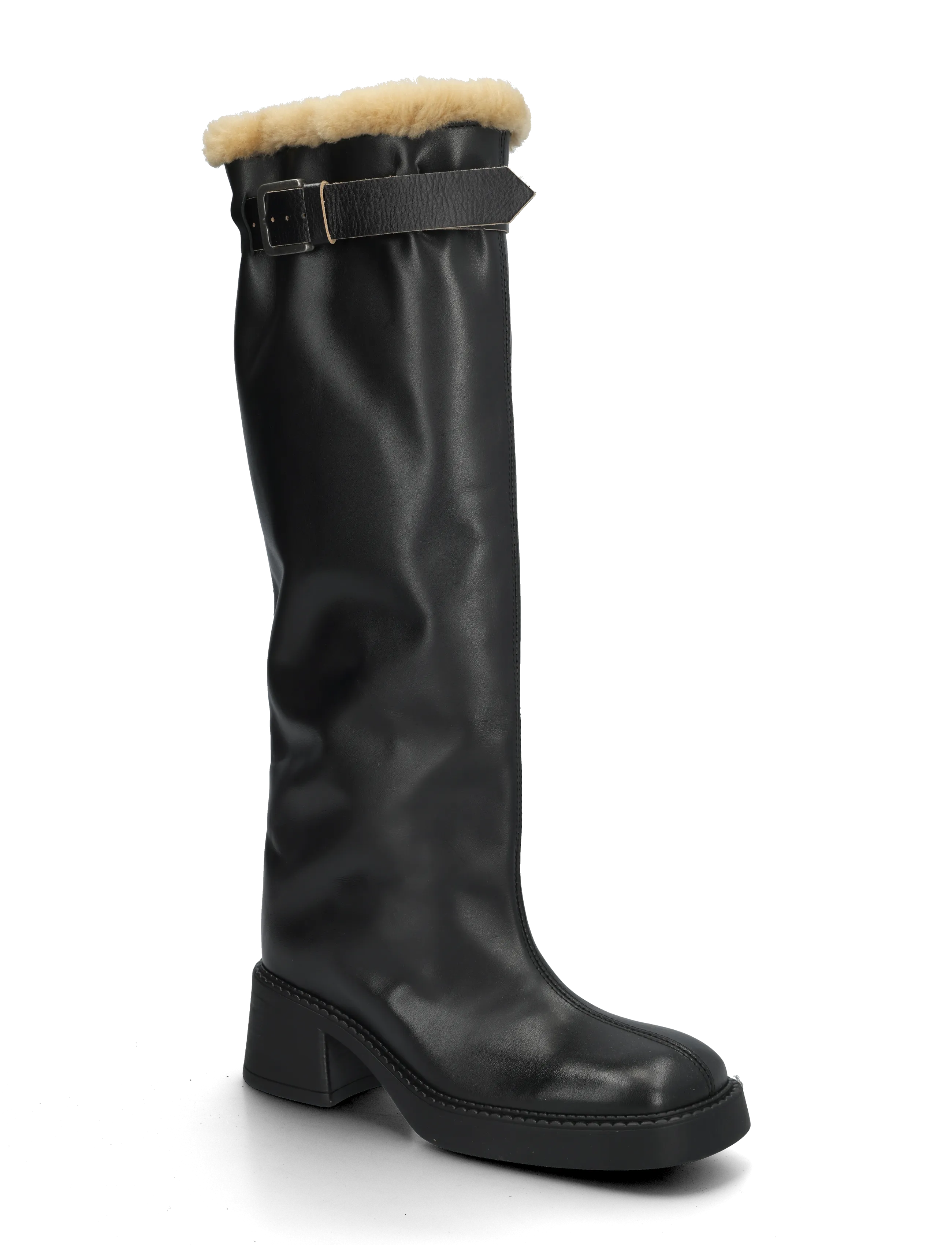 MIISTA Kristel - Hohe Stiefel - BLACK / black