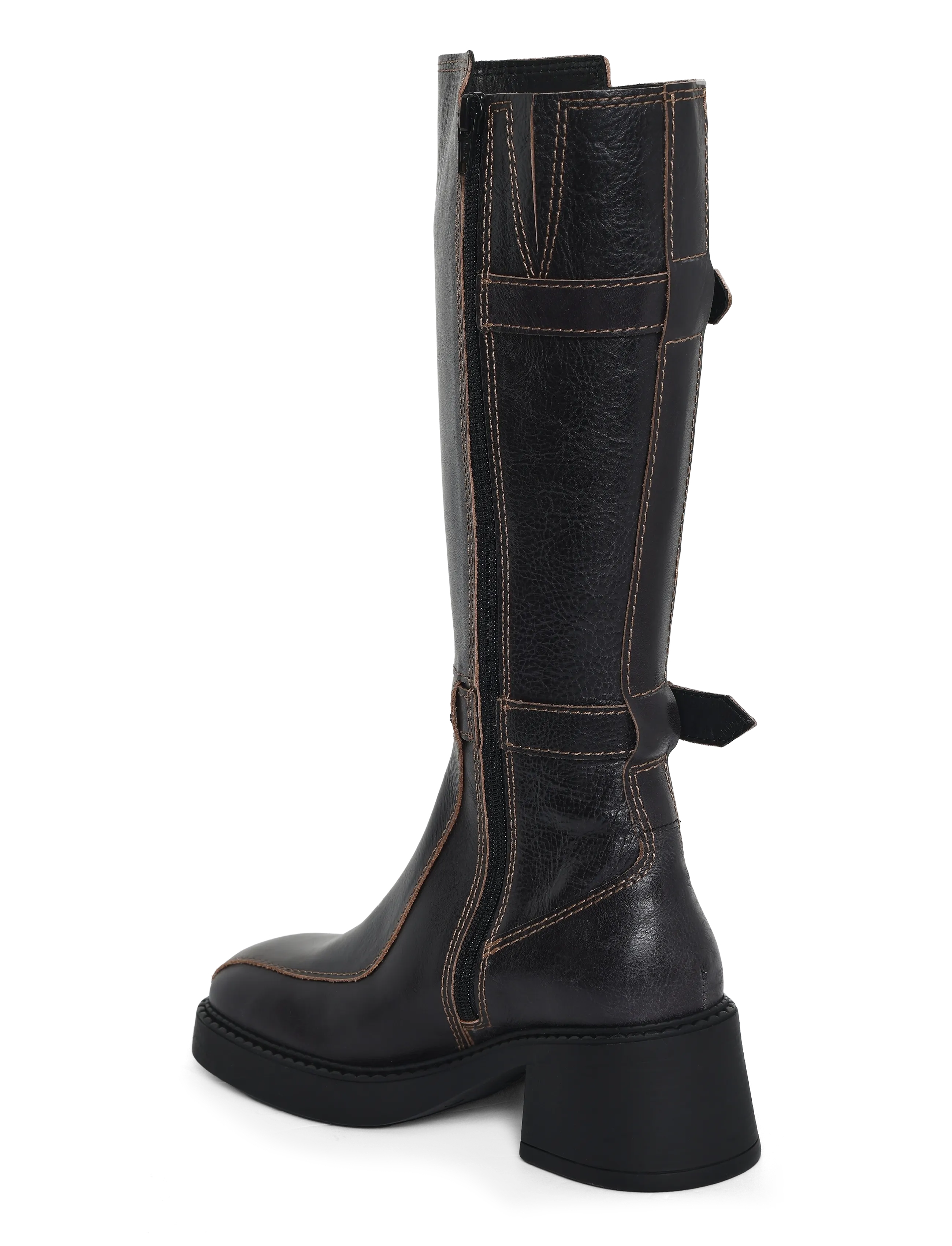 MIISTA - Jarmila - kniehohe stiefel - black - 1
