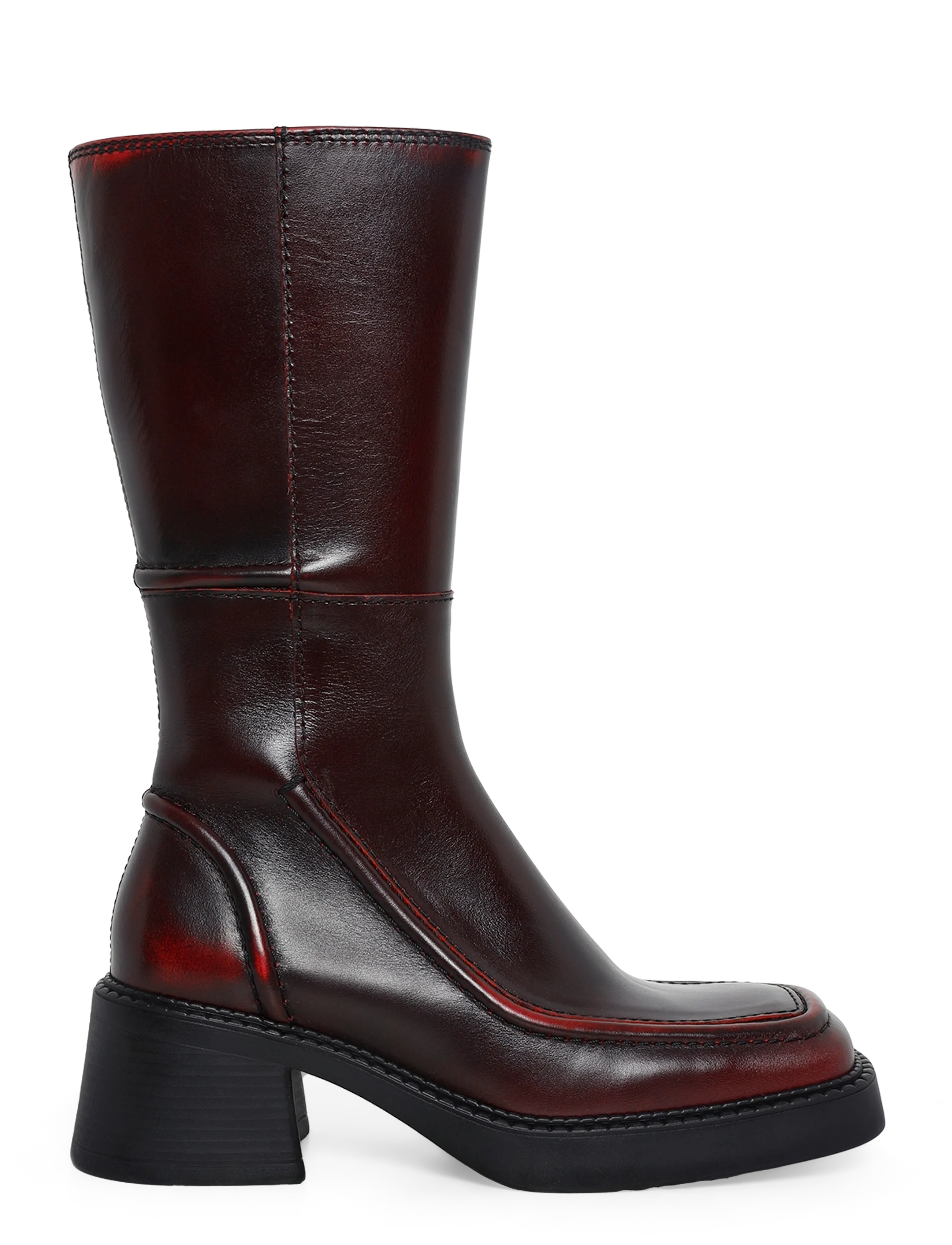 MIISTA - Dagmara - heeled ankle boots - burgu - 2