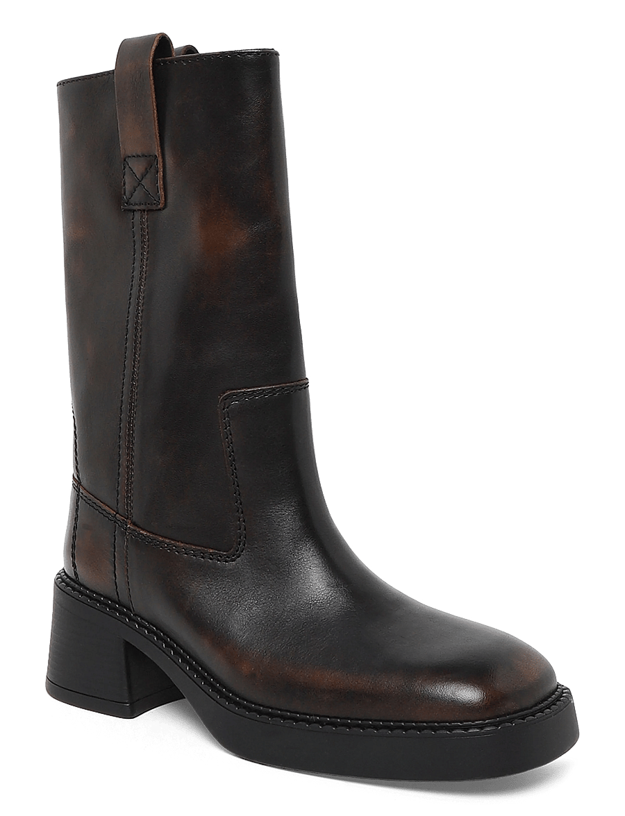 MIISTA - Inaya - stiefeletten mit absatz - brown - 0
