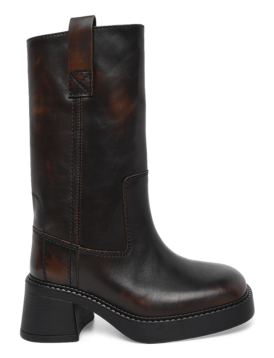 MIISTA - Inaya - stiefeletten mit absatz - brown - 2