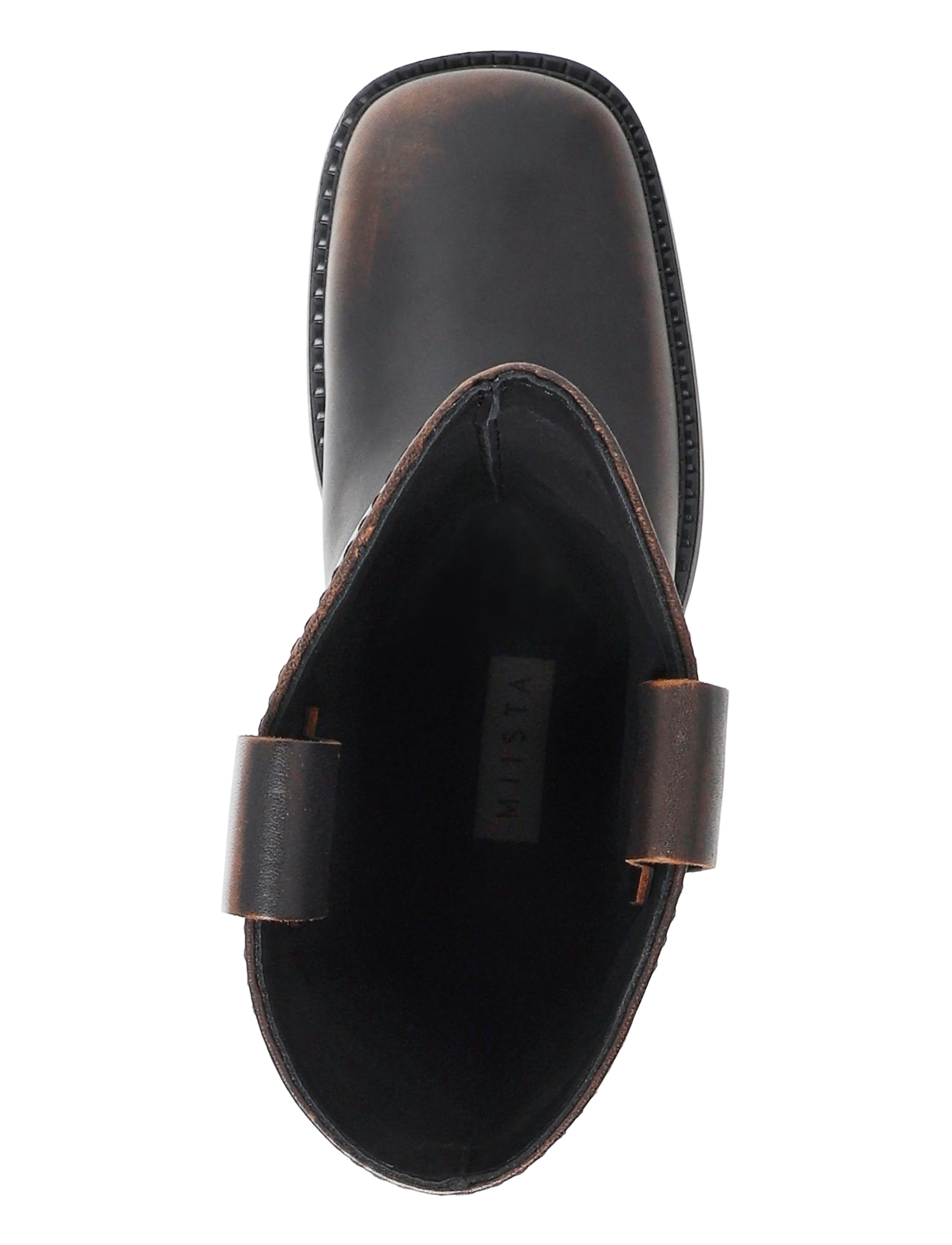 MIISTA - Inaya - kontsaga poolsaapad - brown - 3