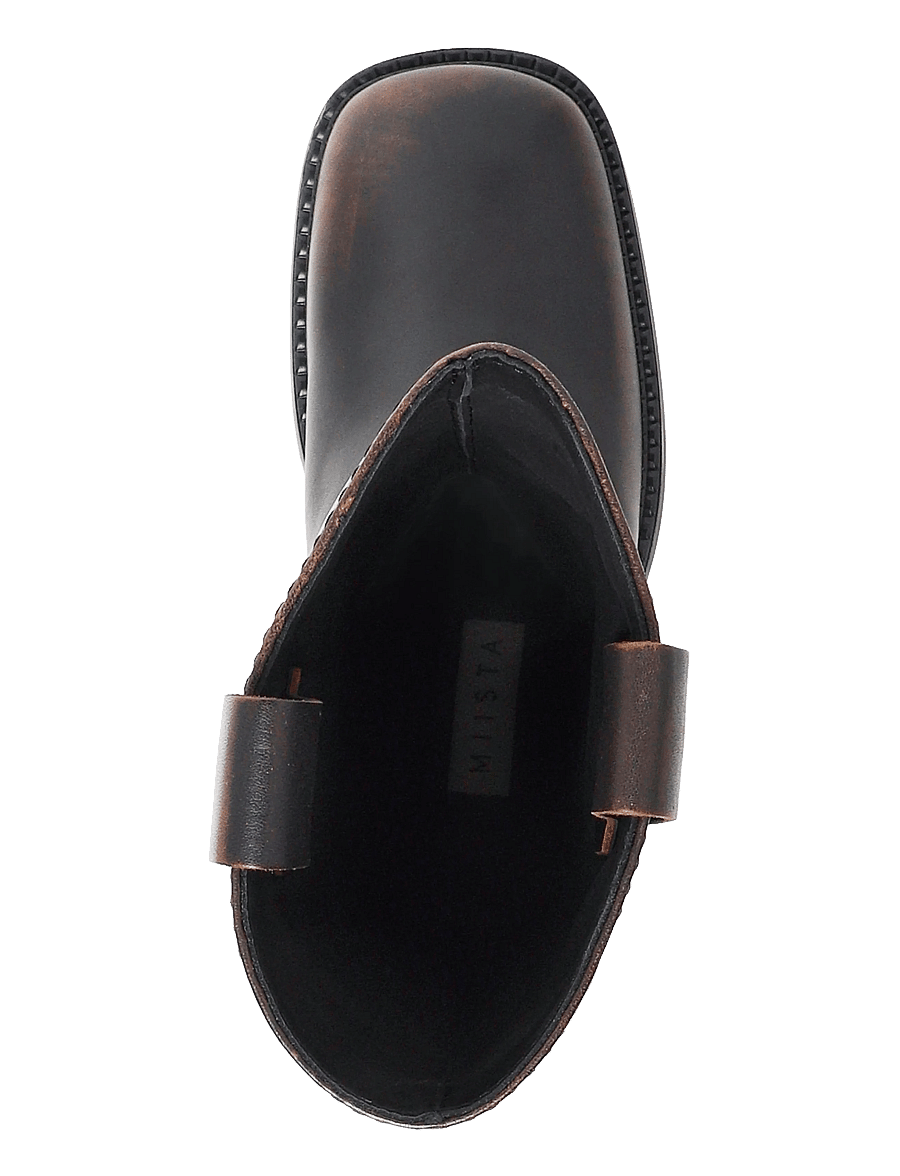 MIISTA - Inaya - stiefeletten mit absatz - brown - 3