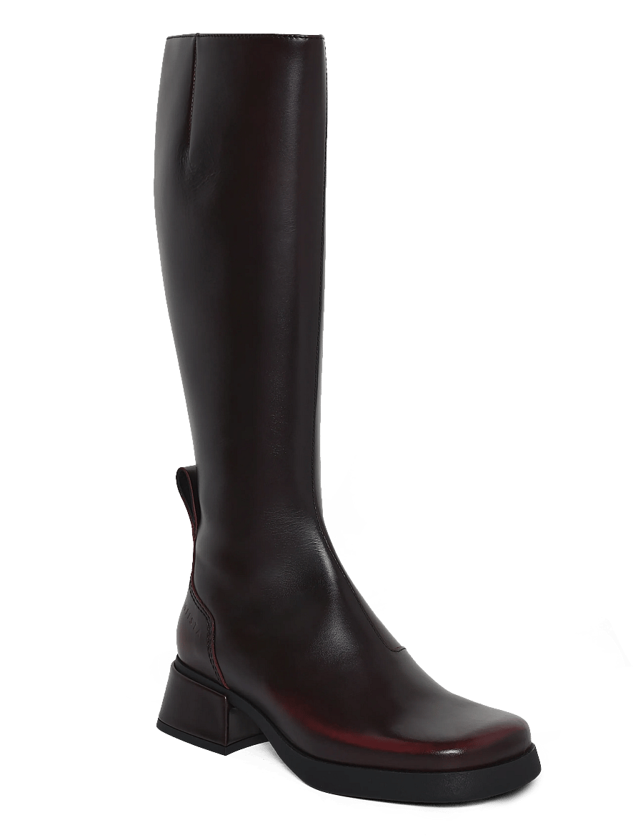 MIISTA - Brunildha - kniehohe stiefel - burgu - 0