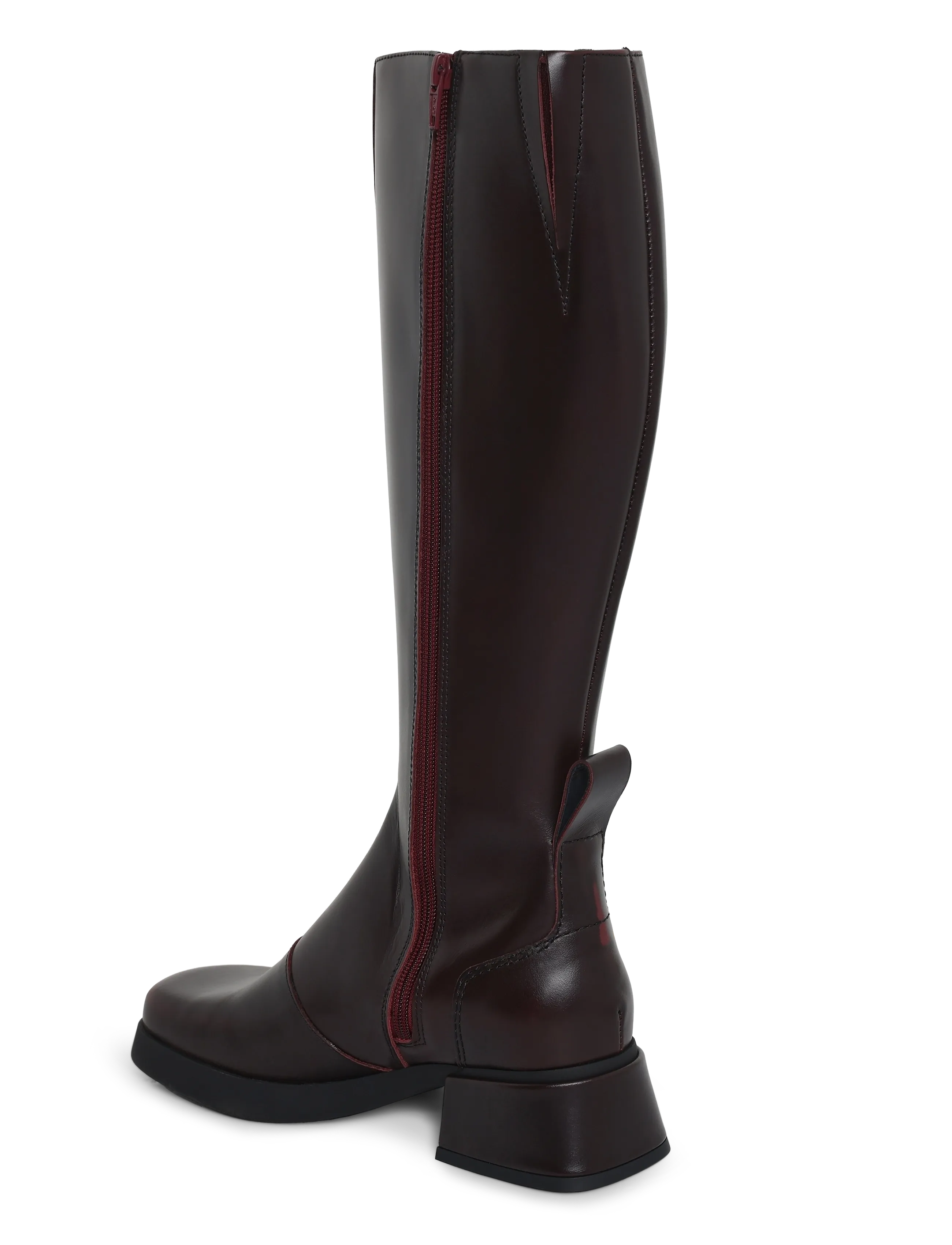 MIISTA - Brunildha - kniehohe stiefel - burgu - 1