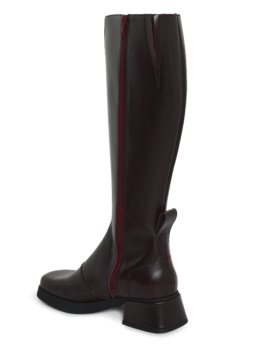 MIISTA - Brunildha - kniehohe stiefel - burgu - 1