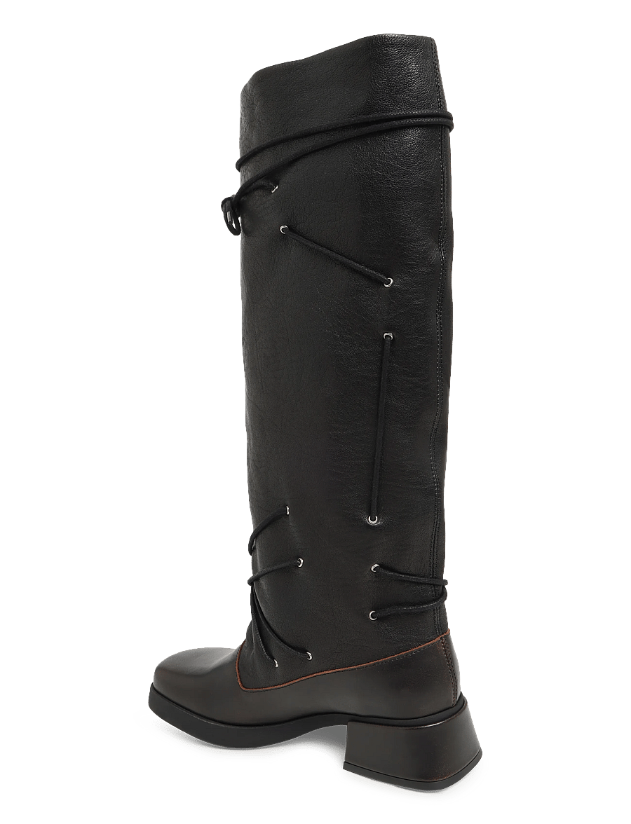 MIISTA - Alida - kniehohe stiefel - black - 1
