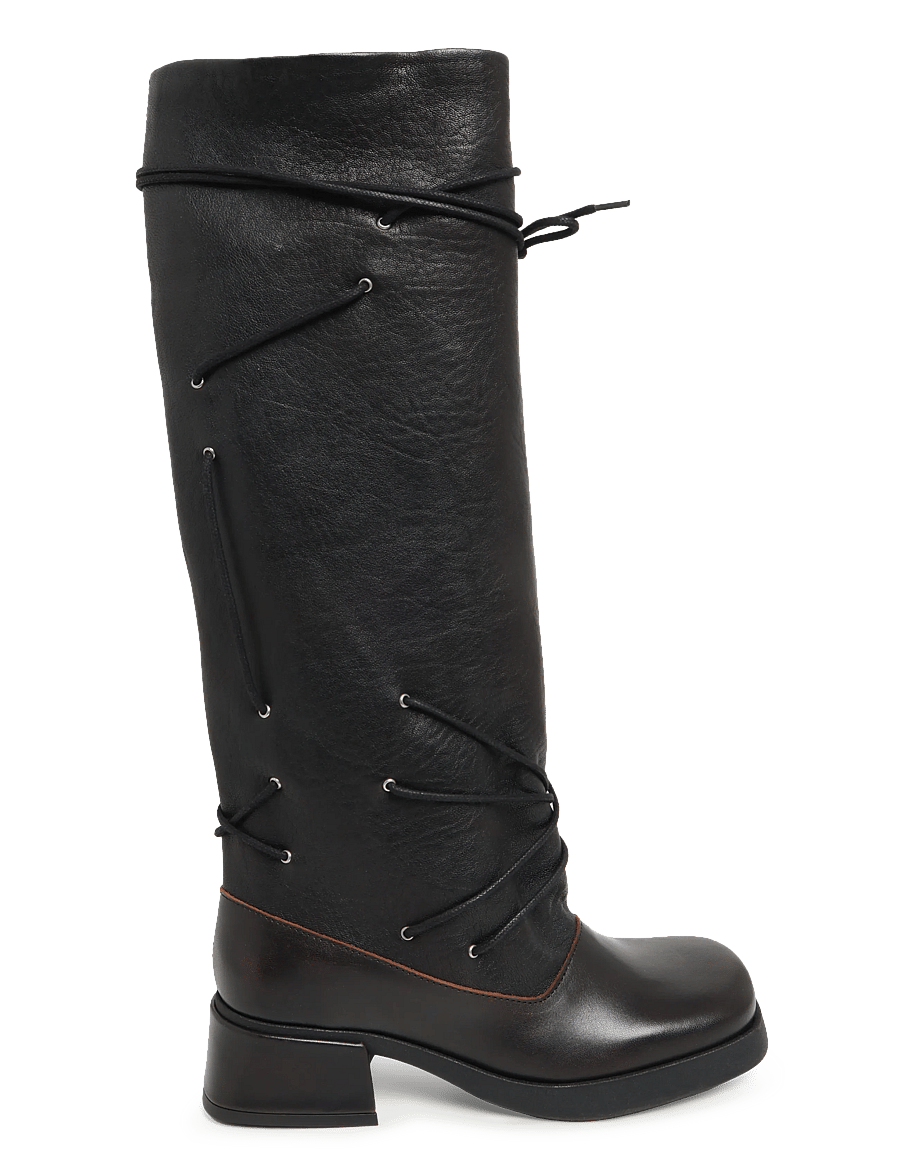 MIISTA - Alida - kniehohe stiefel - black - 2