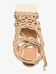 MIISTA - STEPHANIE COFFEE MILK SANDALS - party wear at outlet prices - multi - 3