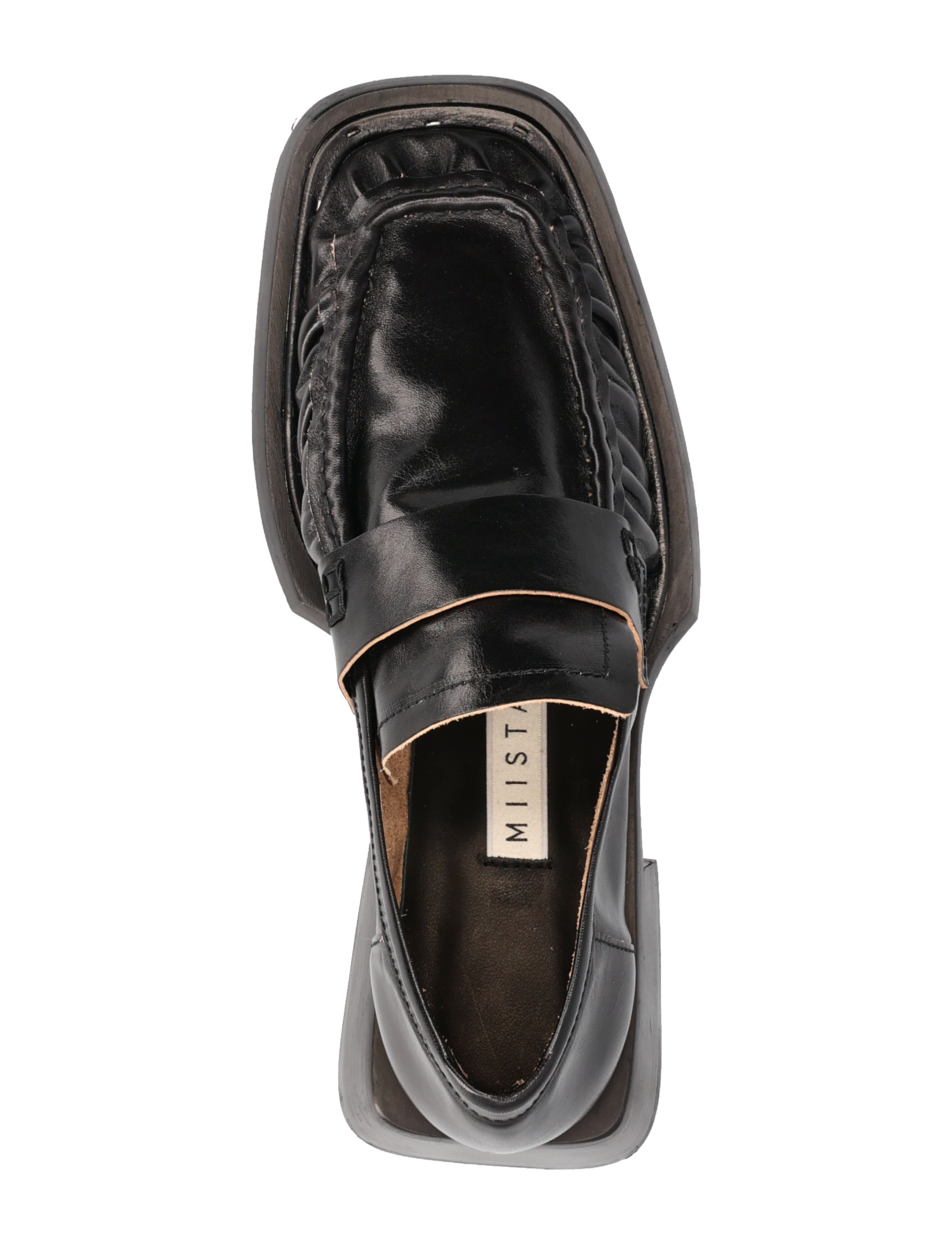 MIISTA - Airi Black Loafers - nevarstomieji bateliai - black - 3