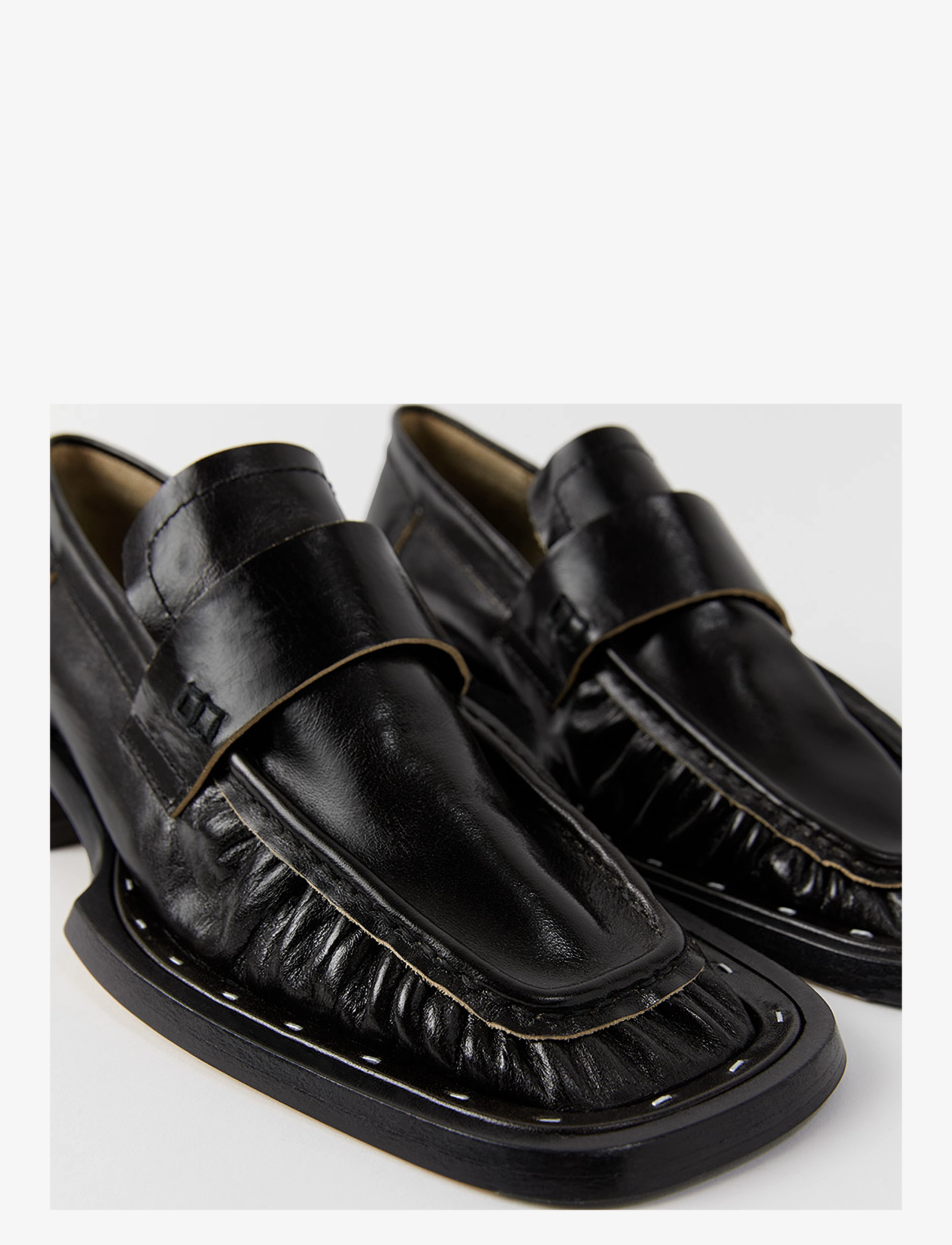 MIISTA - Airi Black Loafers - nevarstomieji bateliai - black - 5
