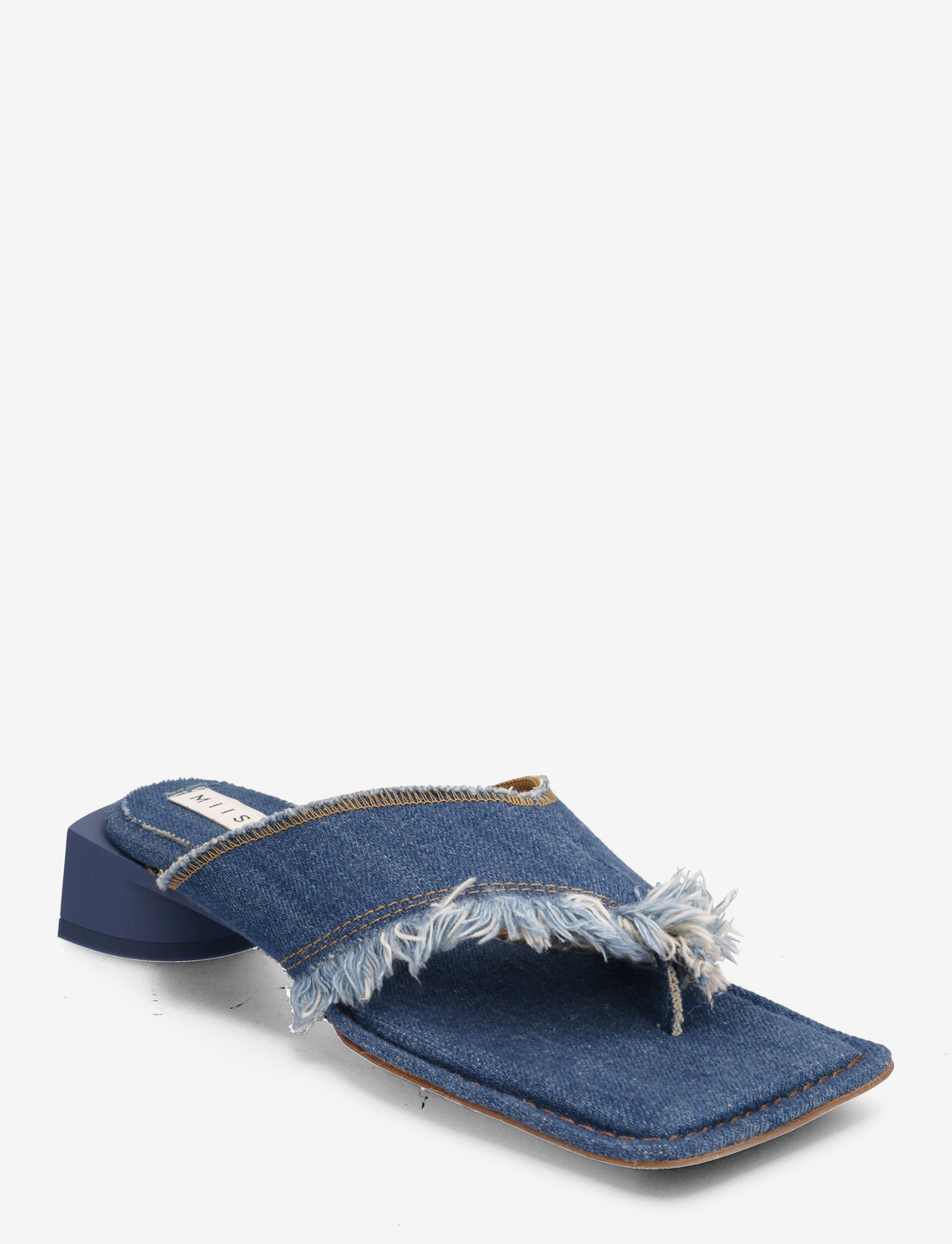 MIISTA Pythia Denim Sandals sandals shop at Booztlet