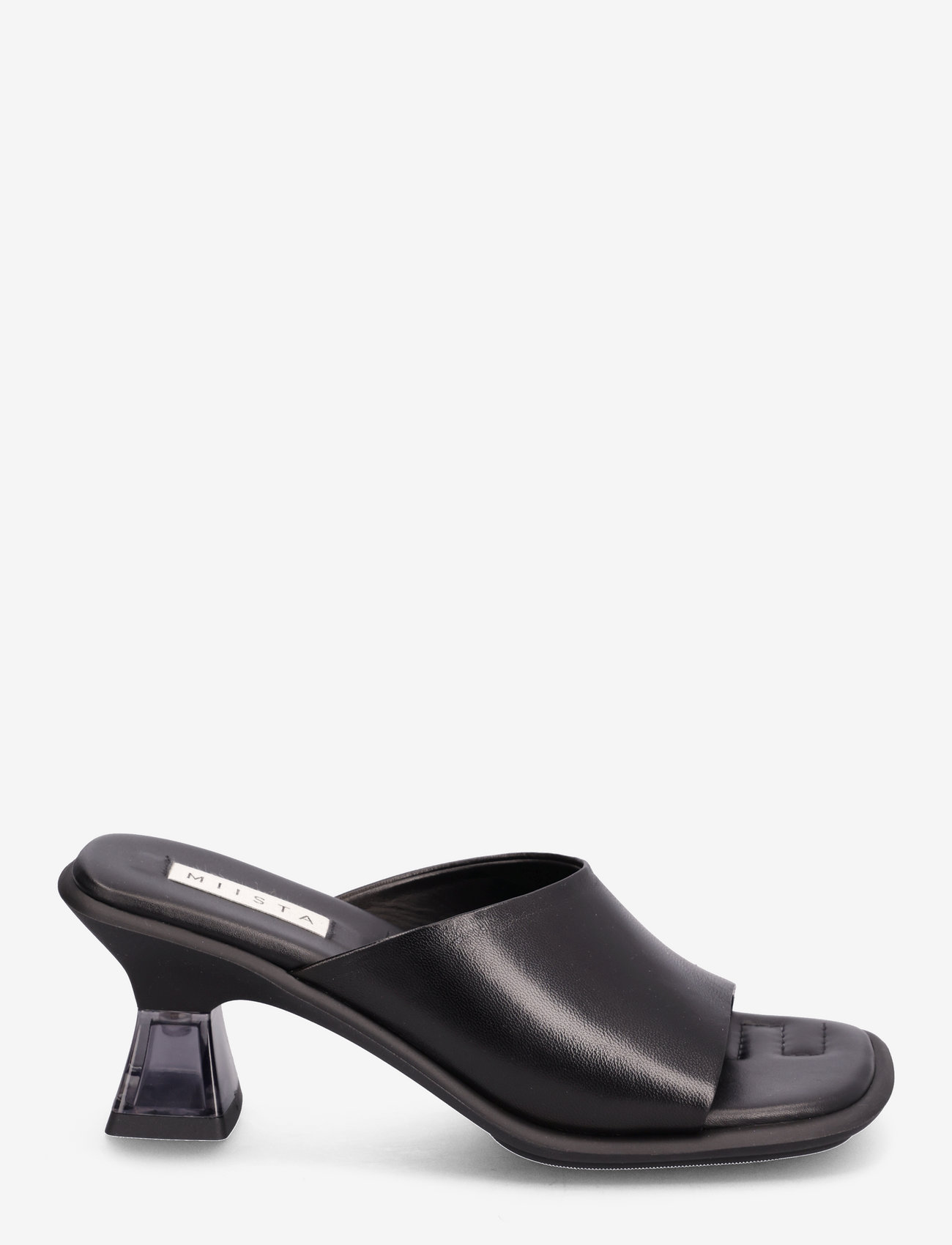 MIISTA - SYNTHIA BLACK SANDALS - heeled mules - black - 1