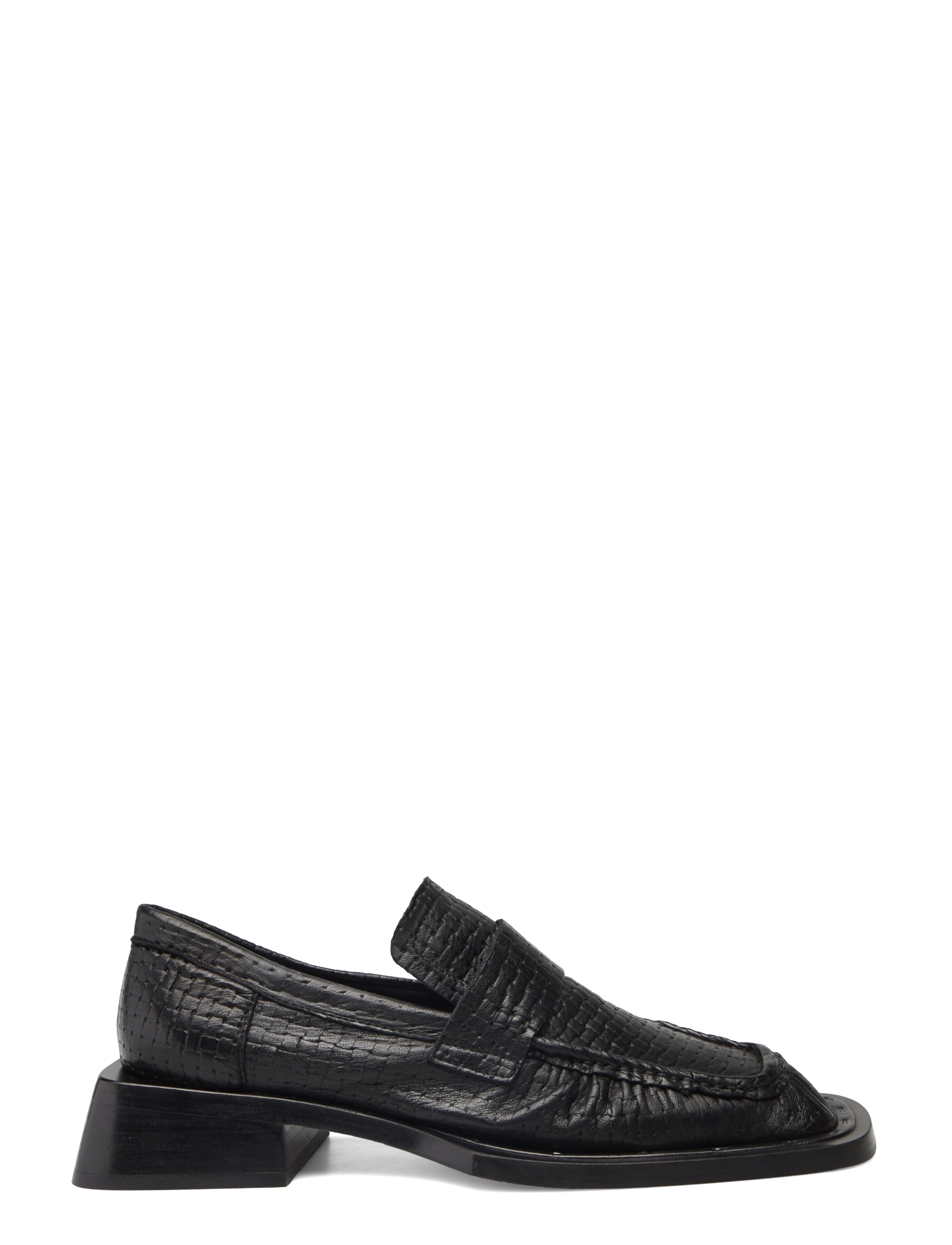 MIISTA - Airi Black Leather Loafers - black - 1