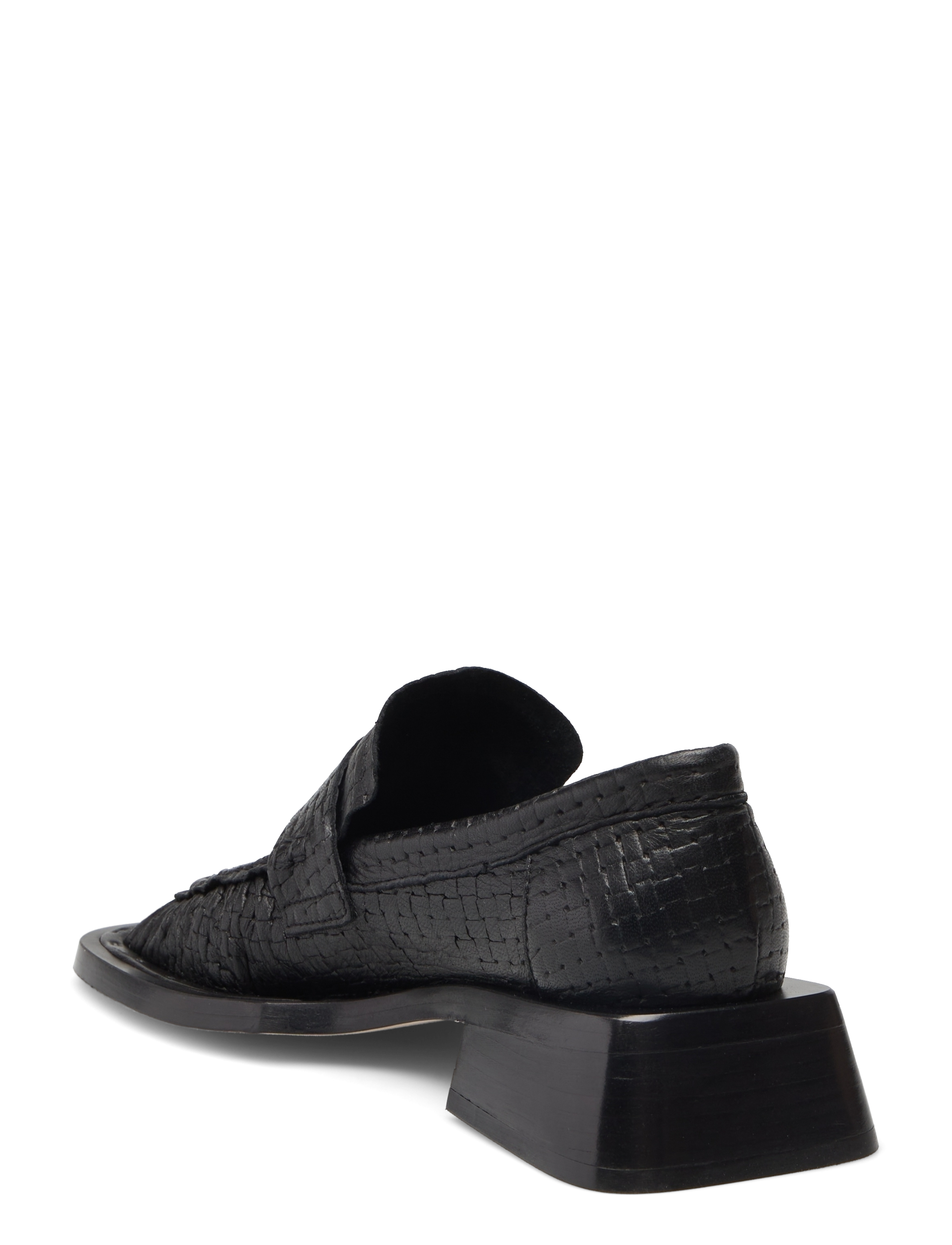 MIISTA - Airi Black Leather Loafers - black - 2