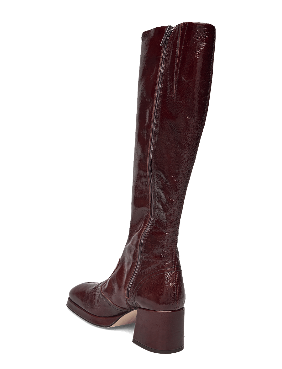 MIISTA - Donna Crinkle Brown Tall Boots - brown - 2