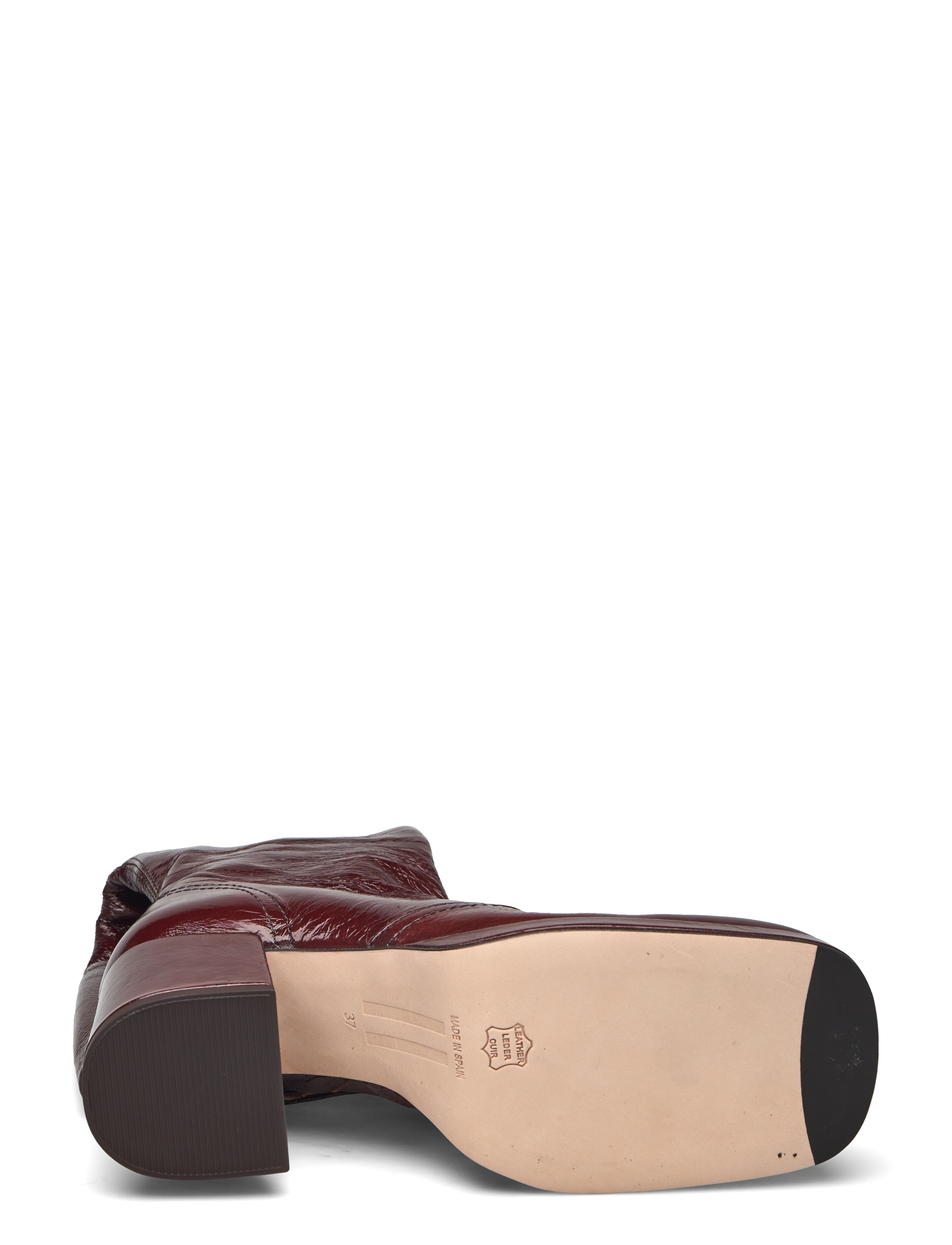 MIISTA - Donna Crinkle Brown Tall Boots - brown - 4