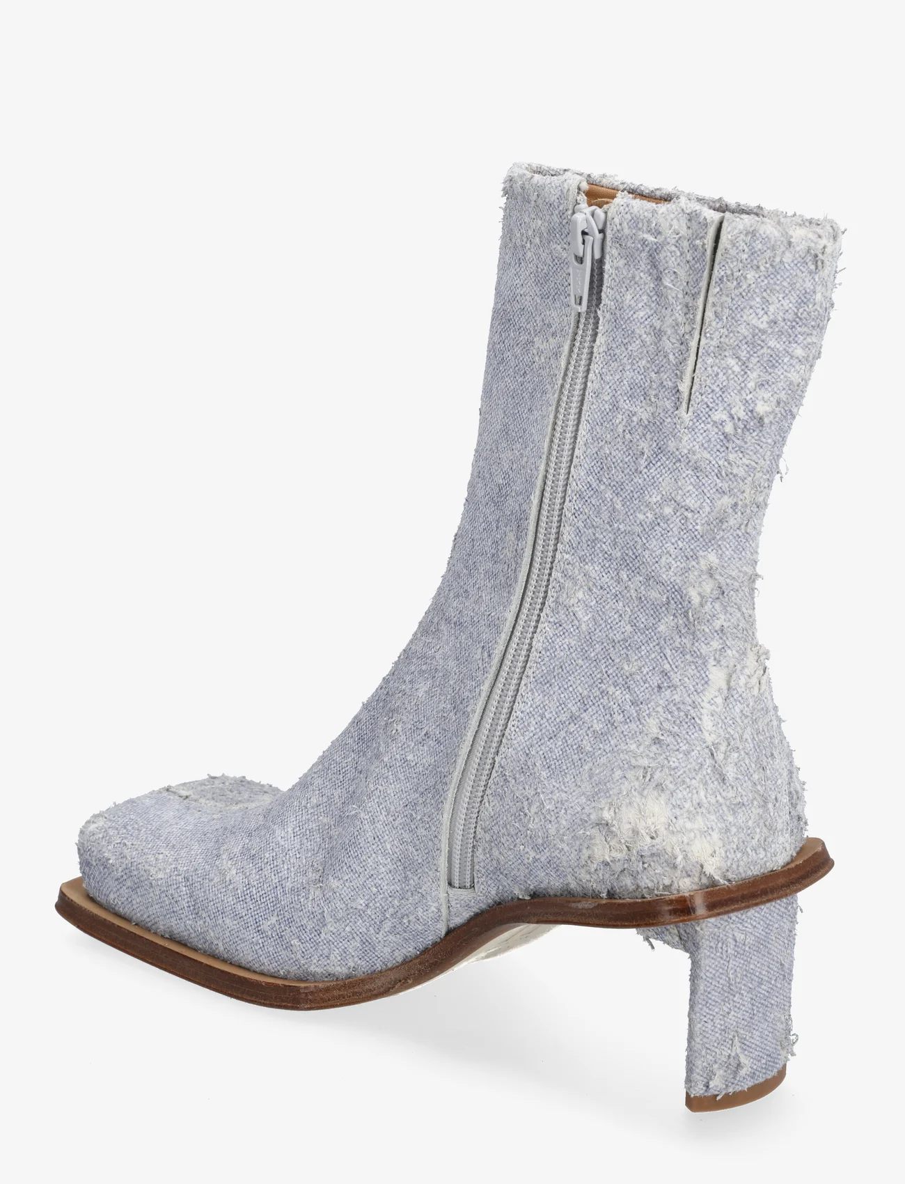 MIISTA - Brenda Denim Ankle Boots - stövletter - blue - 3