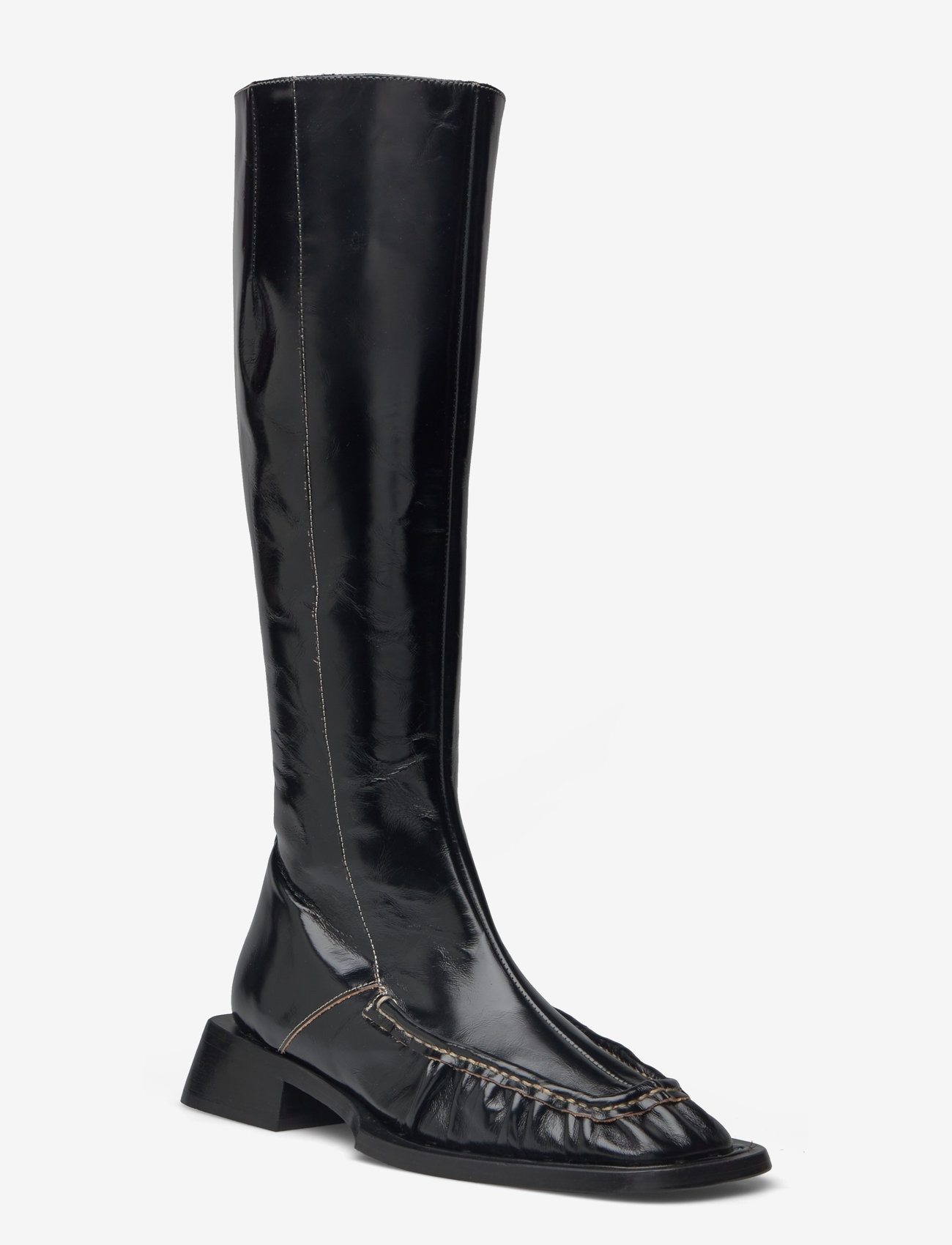 MIISTA - Pats Raw Black Boots - black - 0