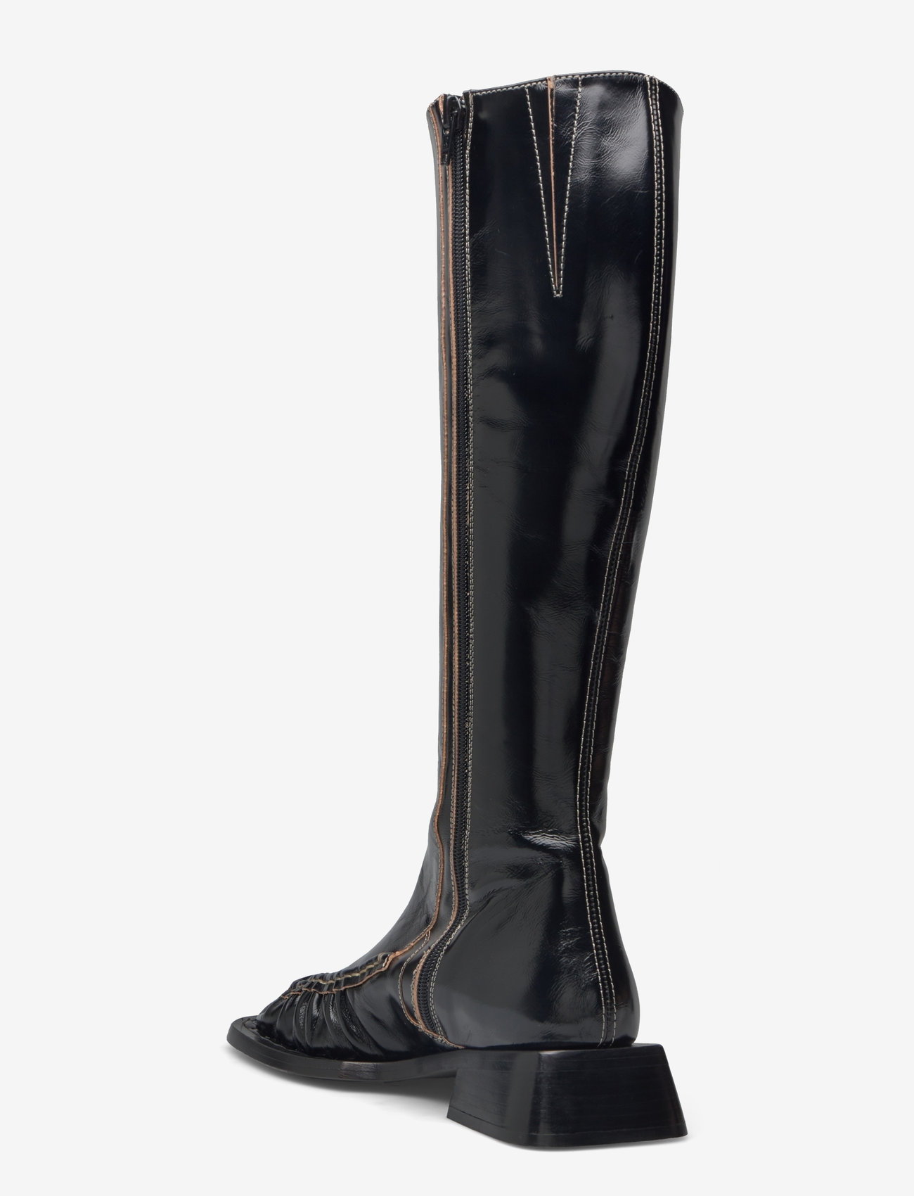 MIISTA - Pats Raw Black Boots - black - 2