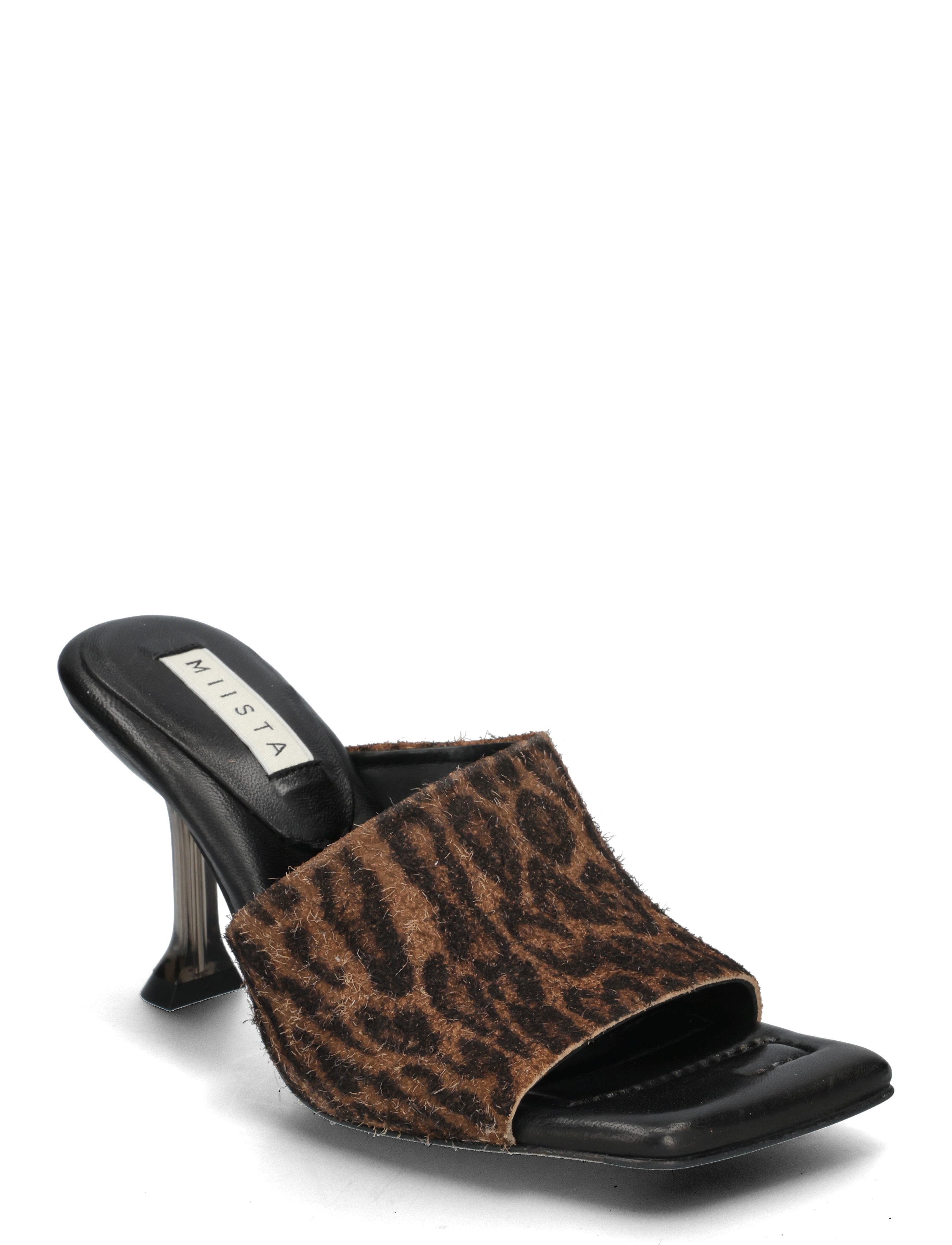 MIISTA Miri Animal Print Mules Sandals - Schuhe - BROWN / brown