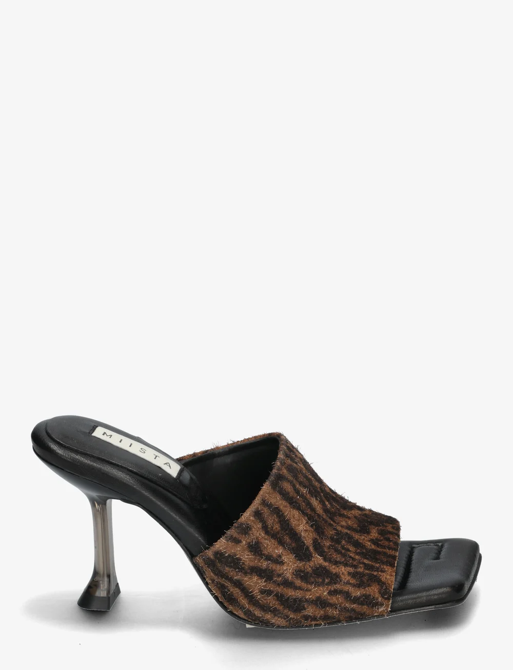 MIISTA - Miri Animal Print Mules Sandals - sandales à talons - brown - 1