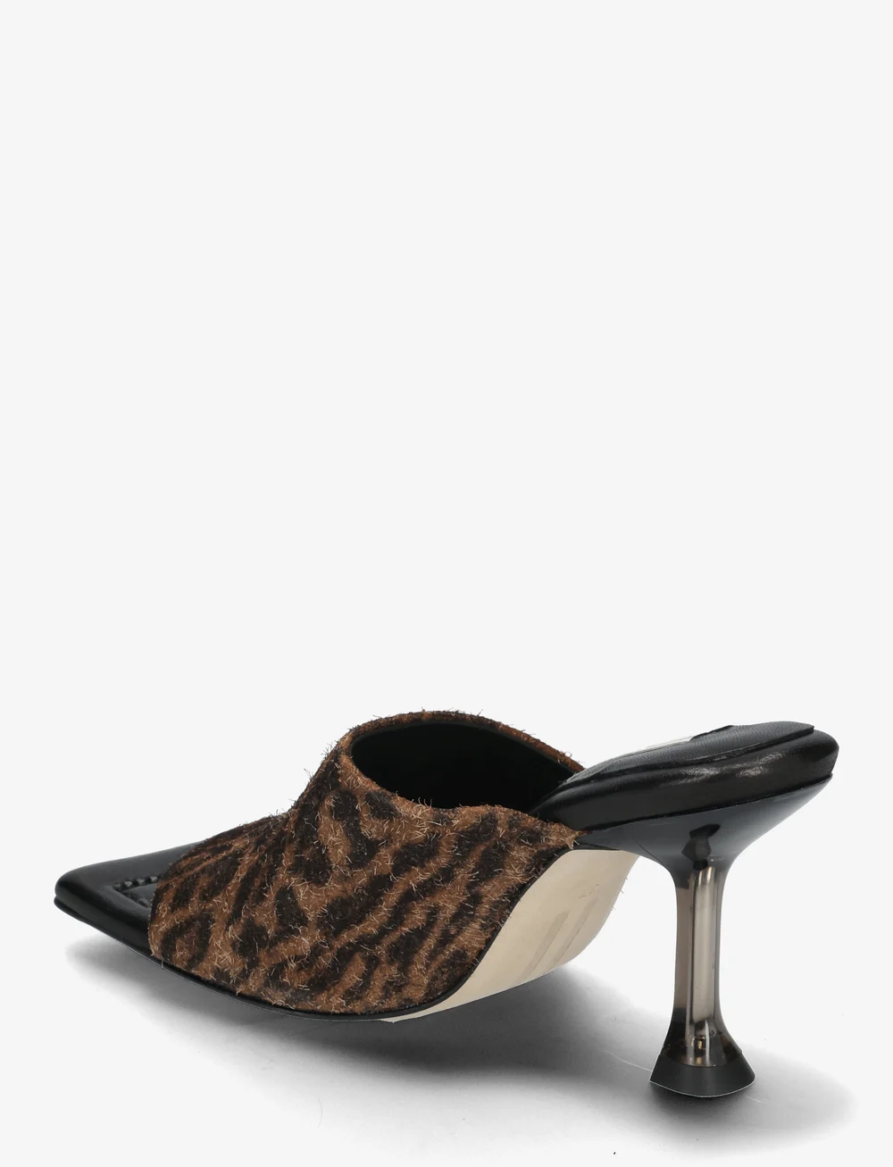 MIISTA - Miri Animal Print Mules Sandals - sandales à talons - brown - 2