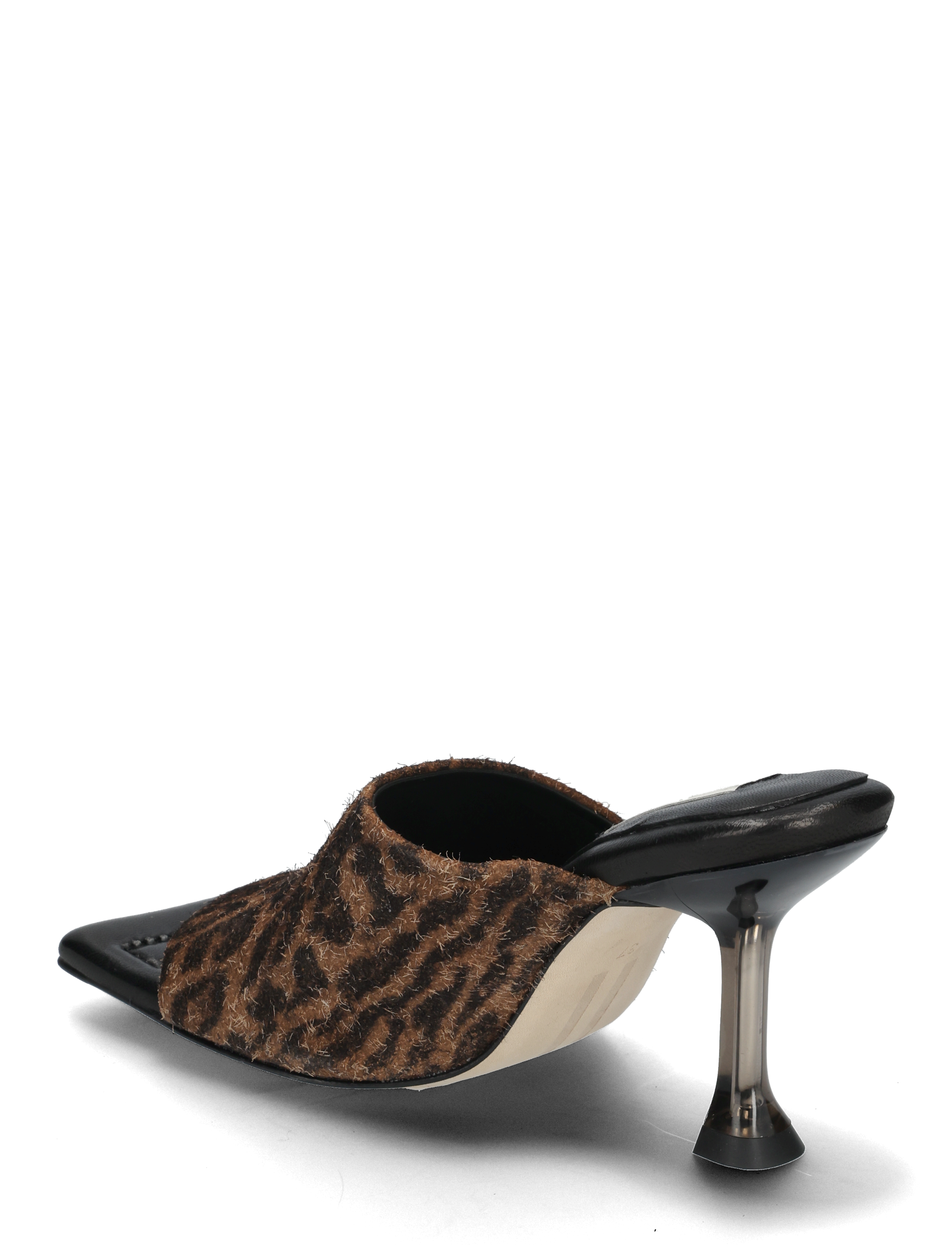 MIISTA - Miri Animal Print Mules Sandals - brown - 2