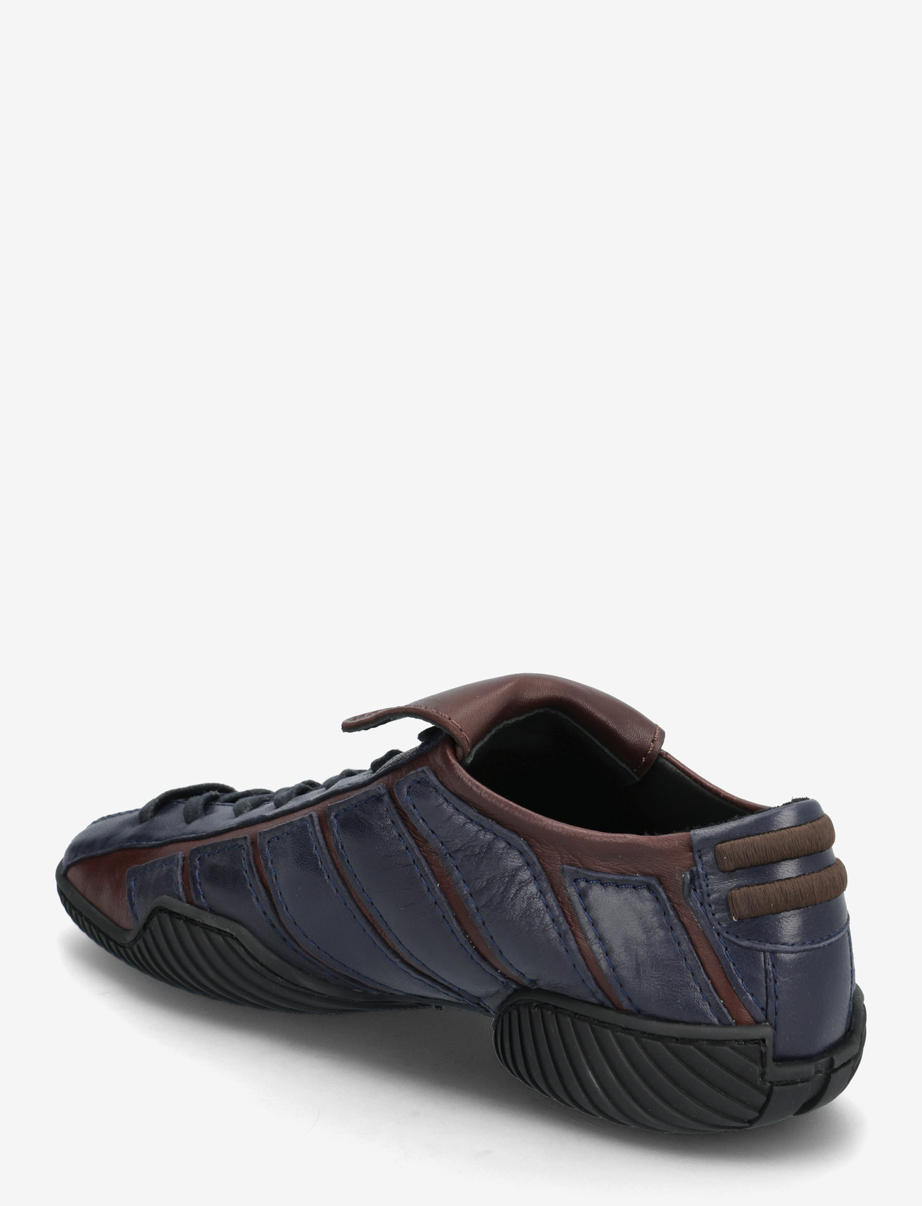 MIISTA - Nikoletta Brown and Navy Sneakers - brown - 2