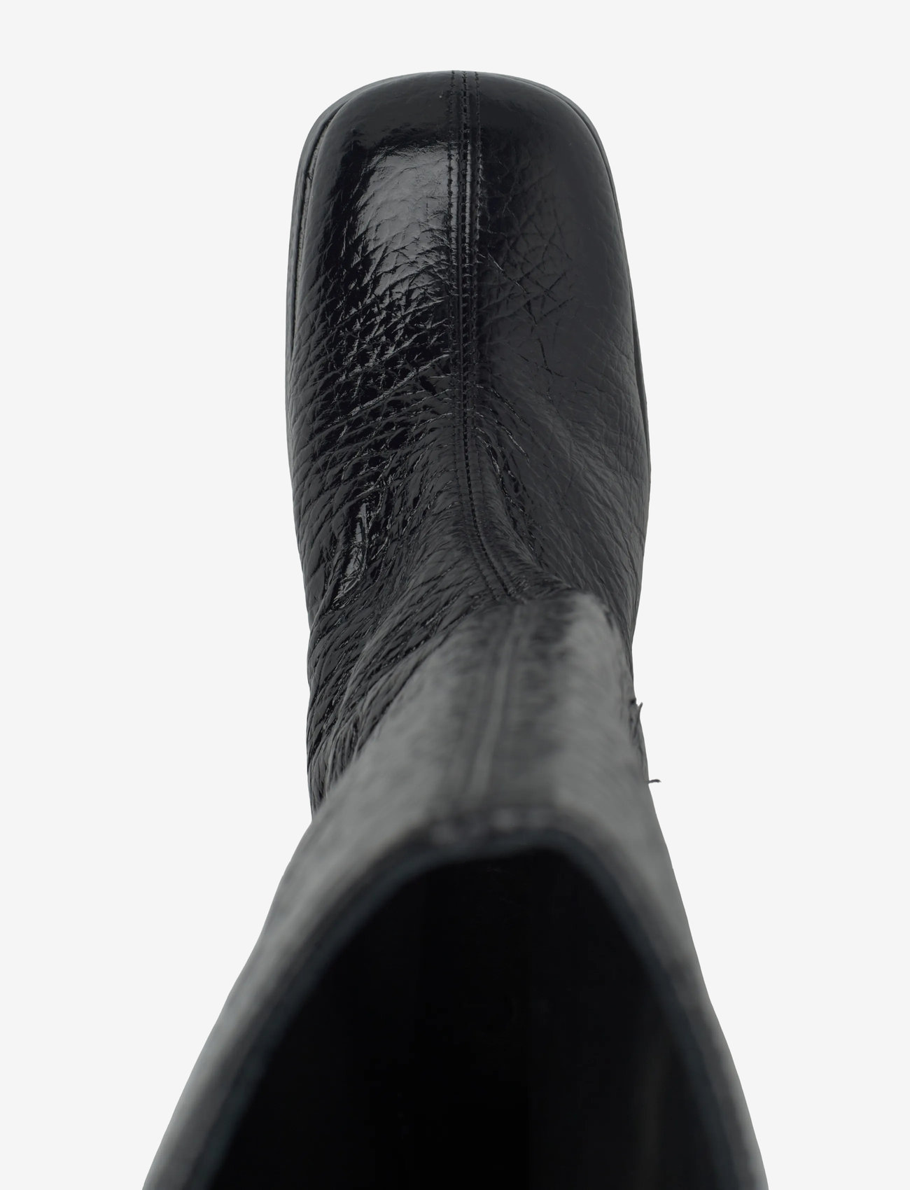 MIISTA - Tundra Black Grain Tall Boots - lange stiefel - black - 3