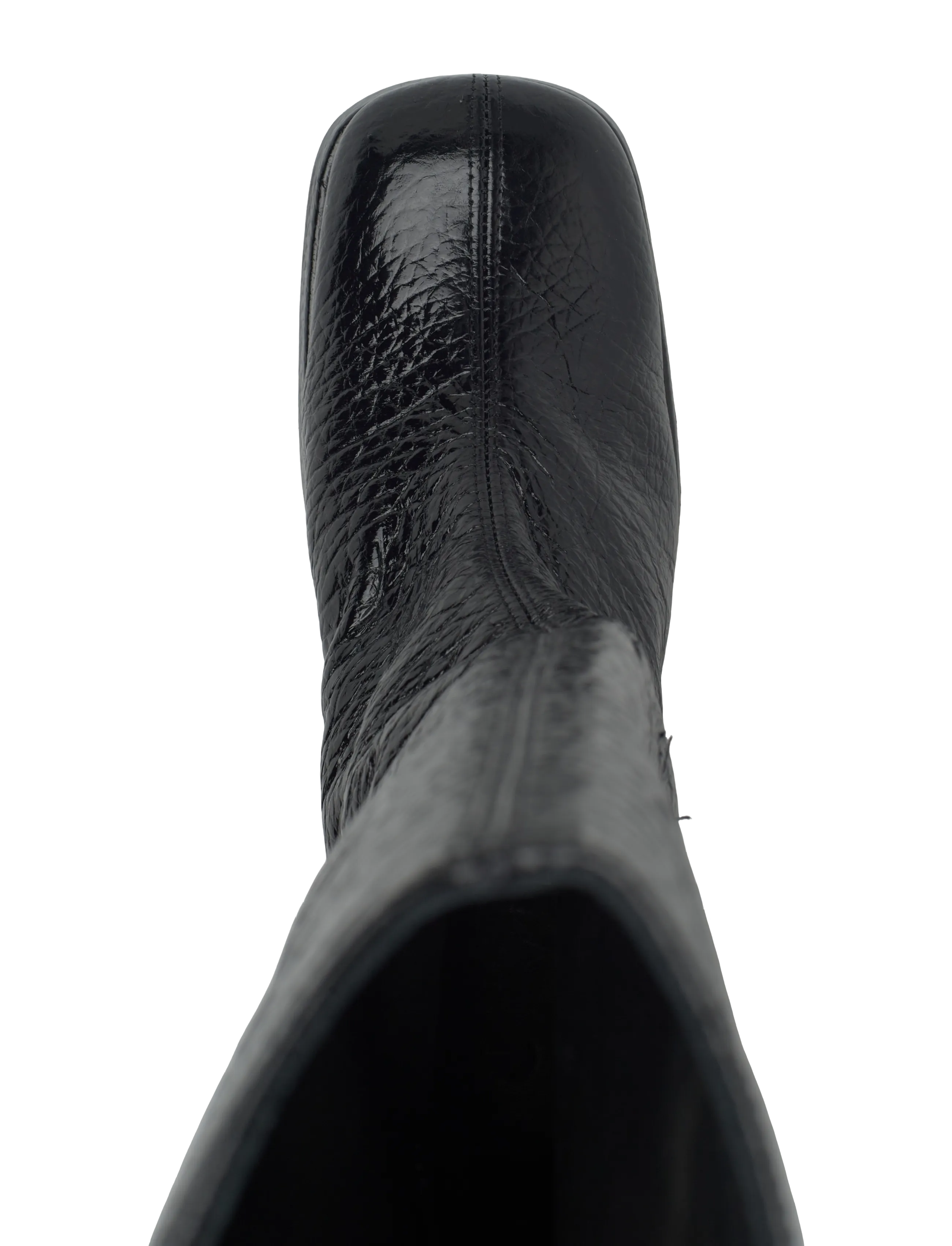 MIISTA - Tundra Black Grain Tall Boots - há stígvél - black - 3