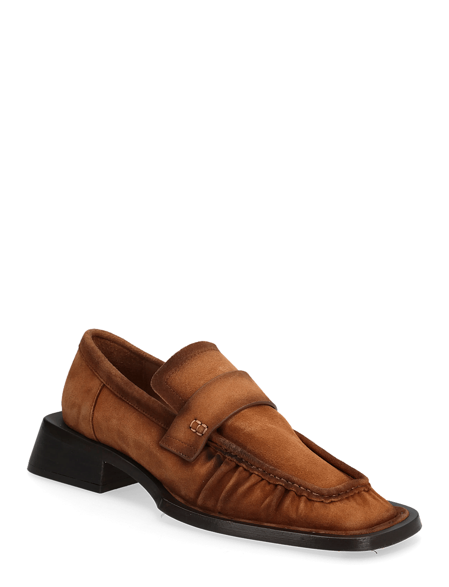 MIISTA - Airi Suede Honey Loafers - modetrends - brown - 0
