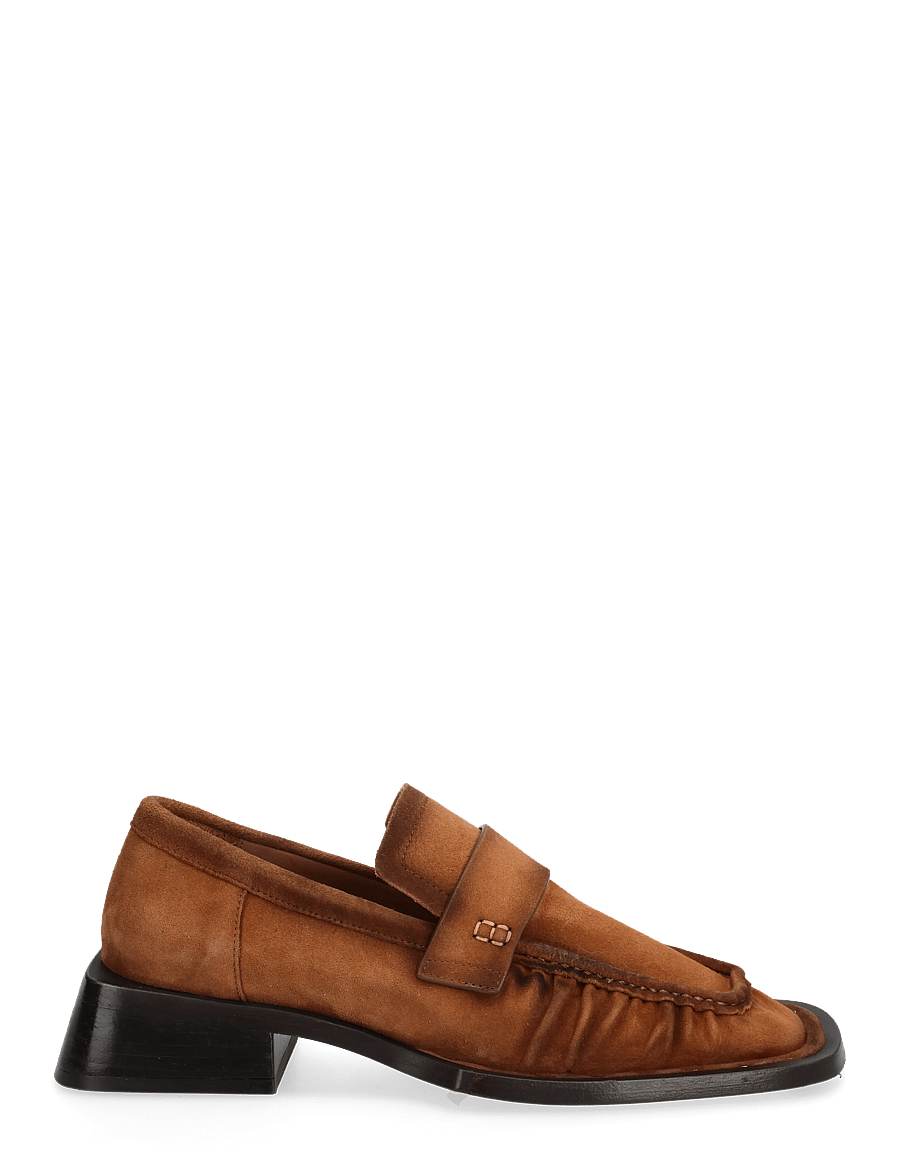 MIISTA - Airi Suede Honey Loafers - modetrends - brown - 1