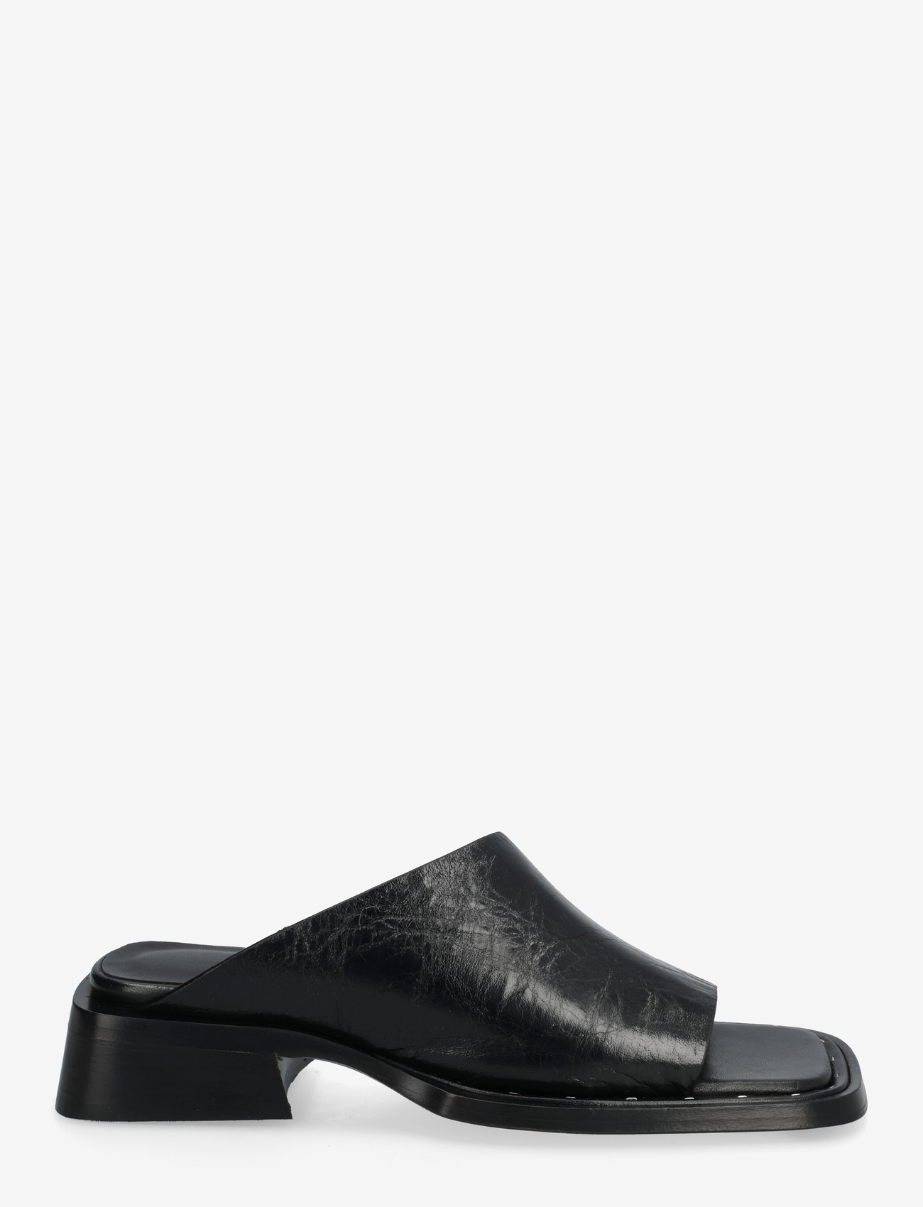 MIISTA - Alendra Black Asymmetric Sandals - black - 1