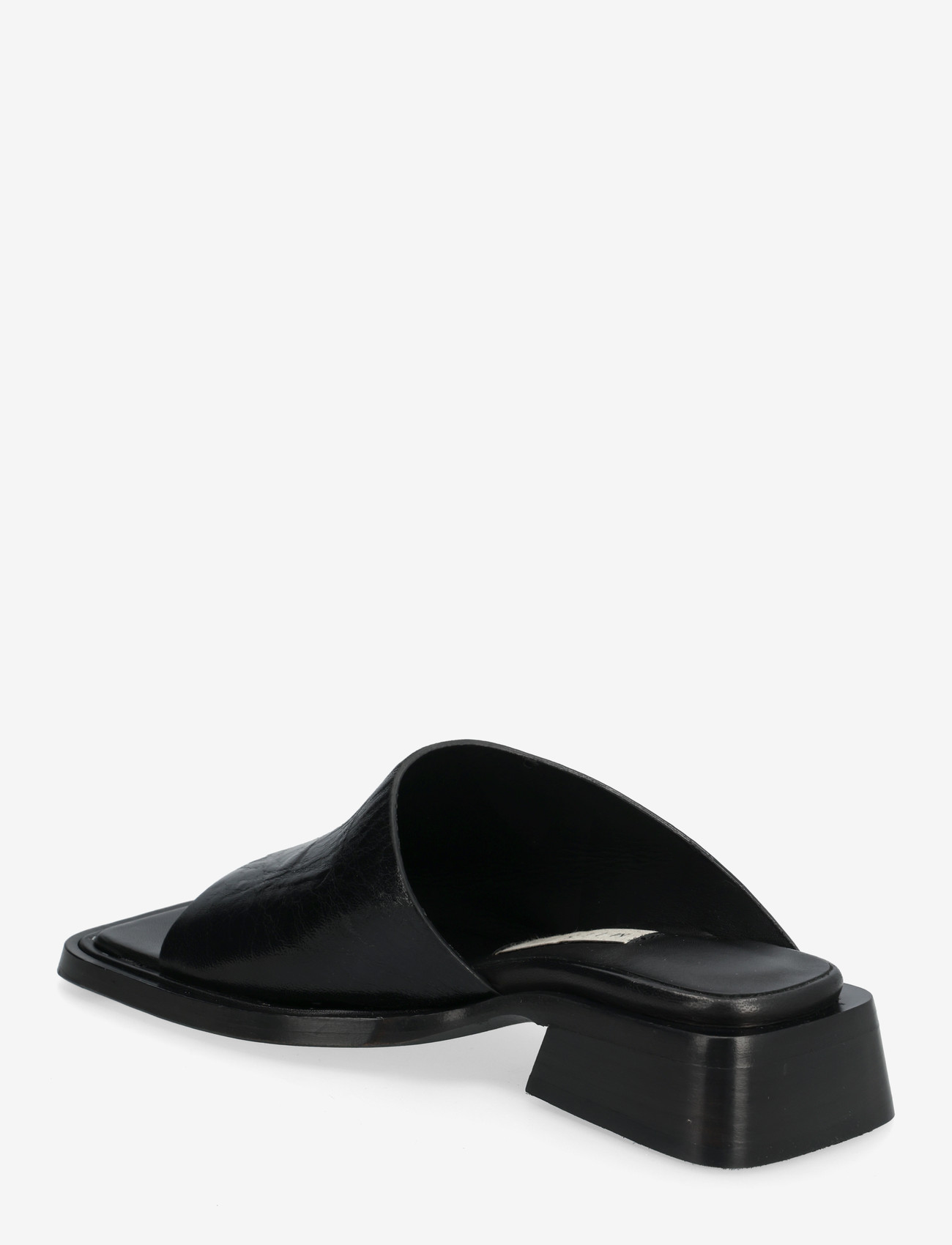 MIISTA - Alendra Black Asymmetric Sandals - black - 2