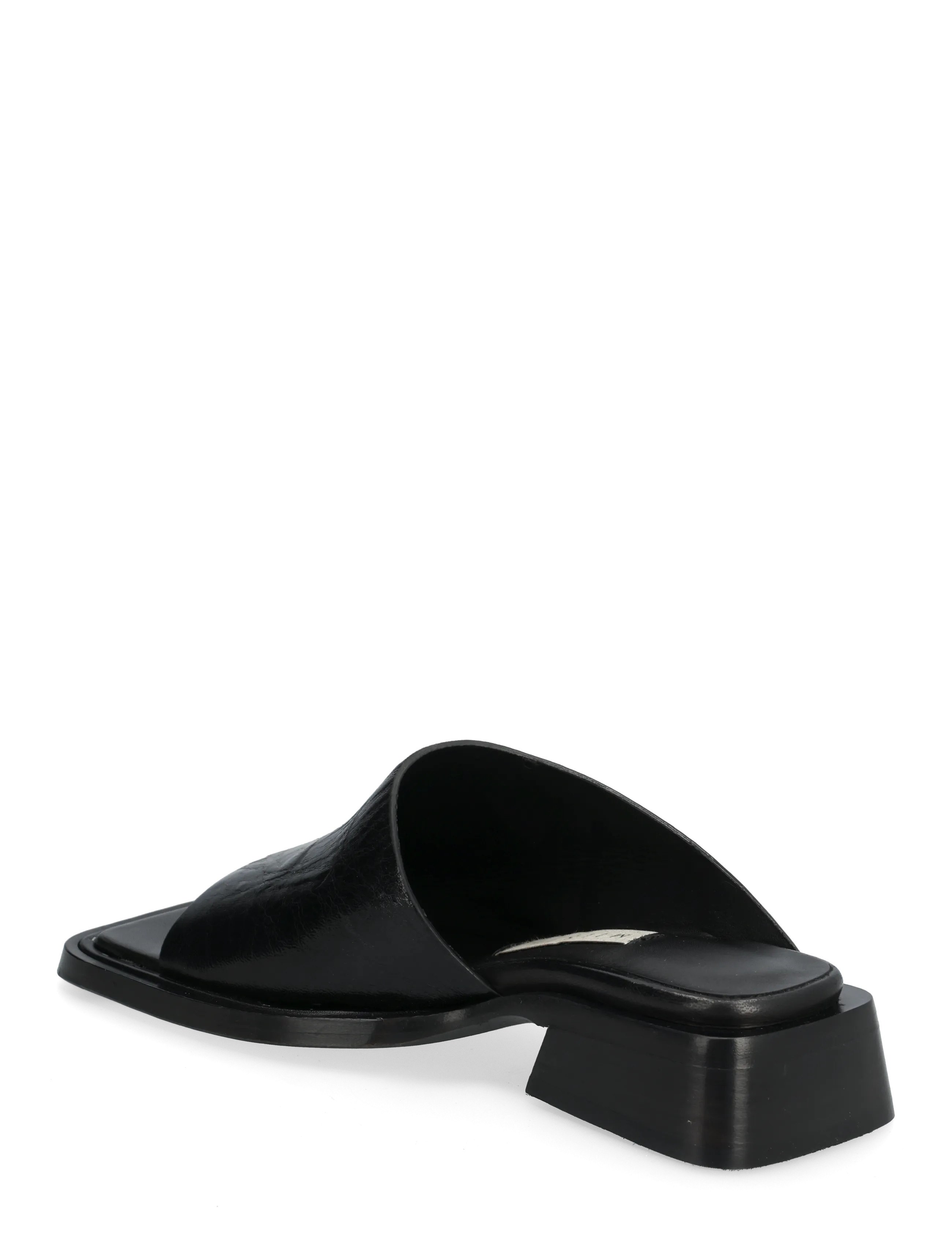 MIISTA - Alendra Black Asymmetric Sandals - black - 2