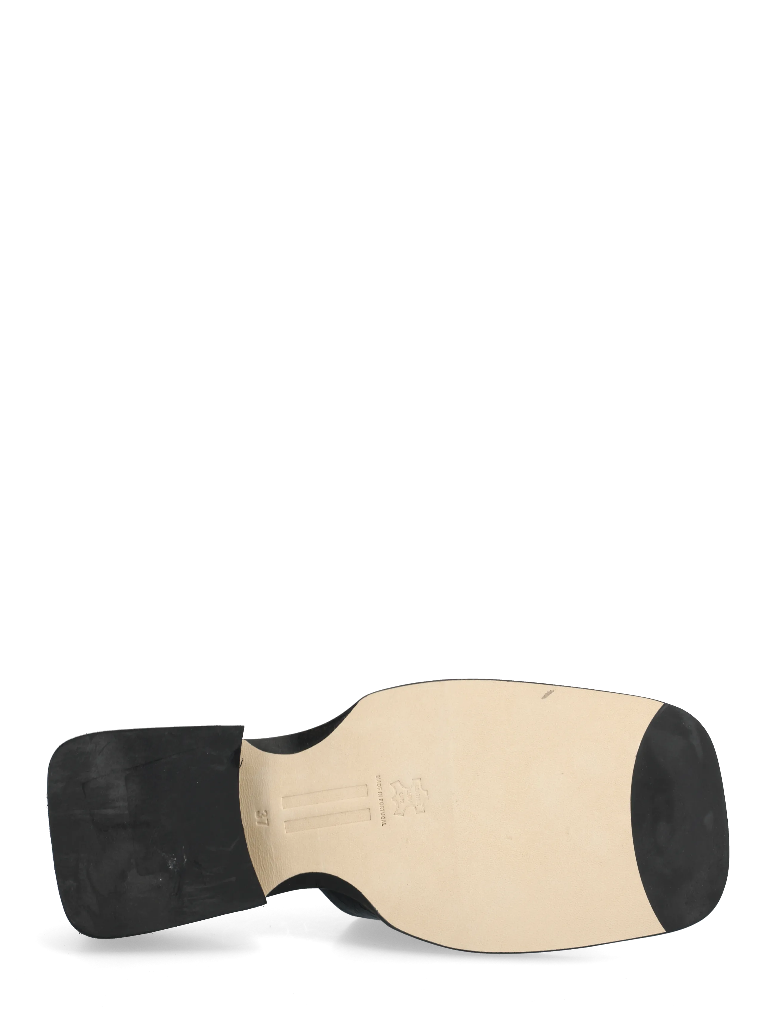 MIISTA - Alendra Black Asymmetric Sandals - black - 4