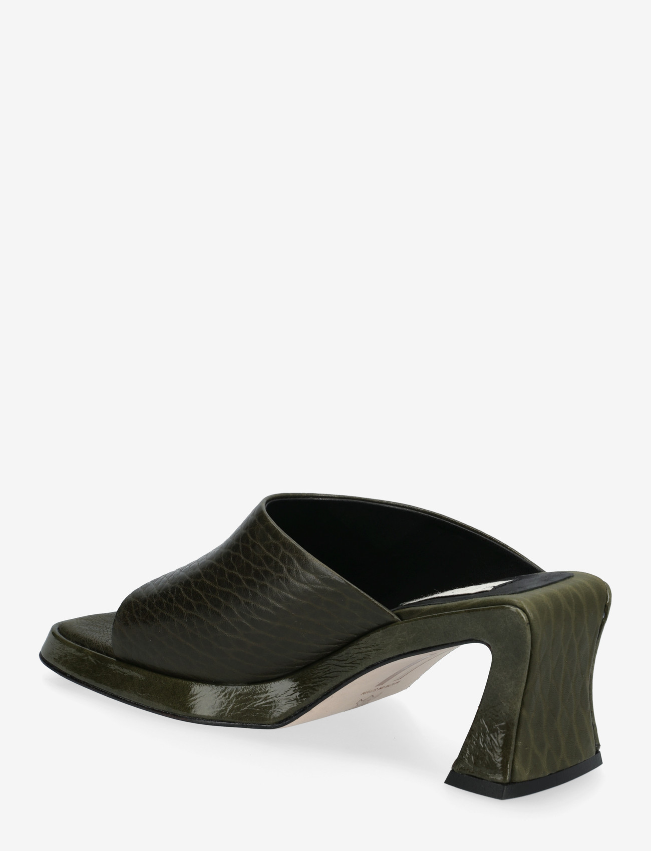 MIISTA - Sonali Khaki Asymmetric Sandals - mules à talons - khaki - 2