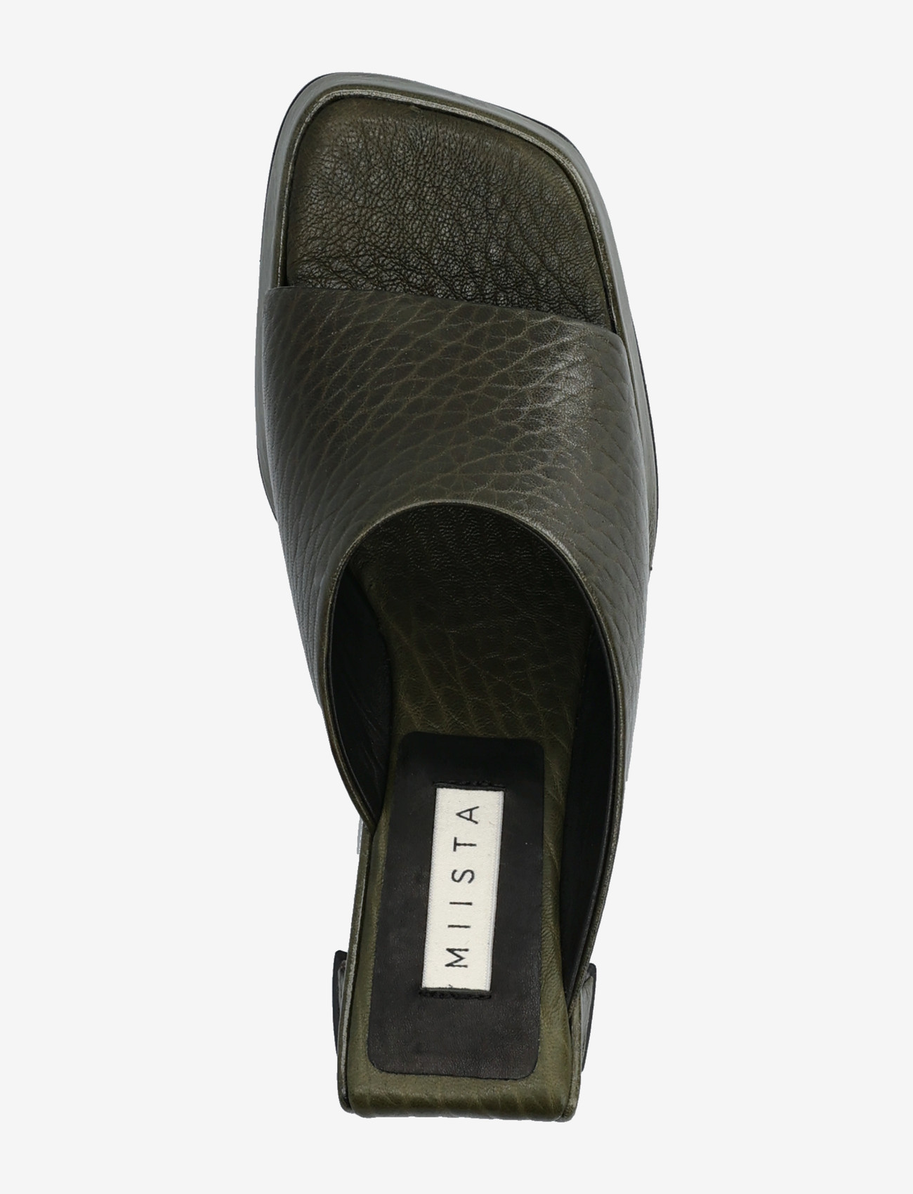 MIISTA - Sonali Khaki Asymmetric Sandals - mules à talons - khaki - 3