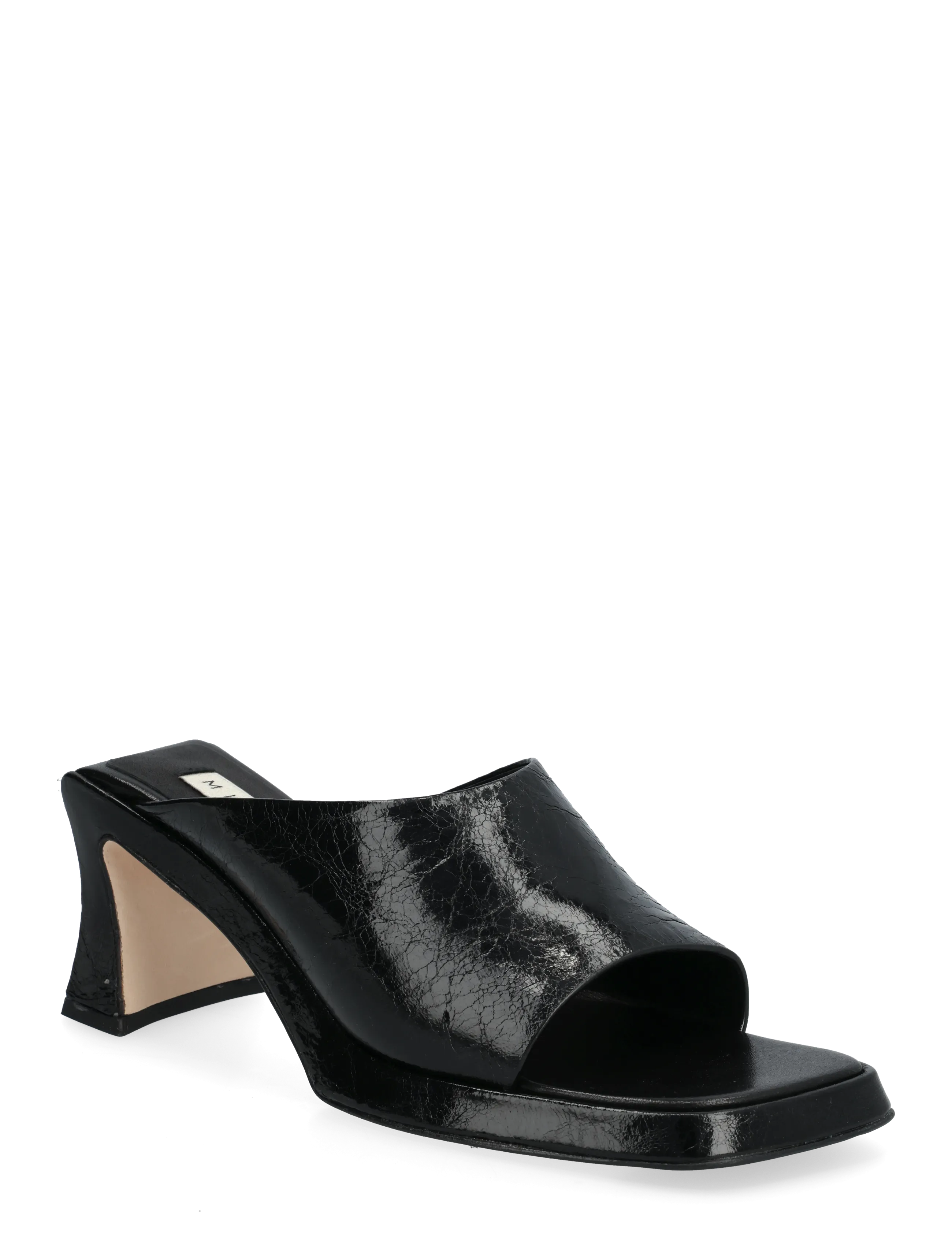 MIISTA Sonali Black Asymmetric Sandals - Skór - BLACK / black