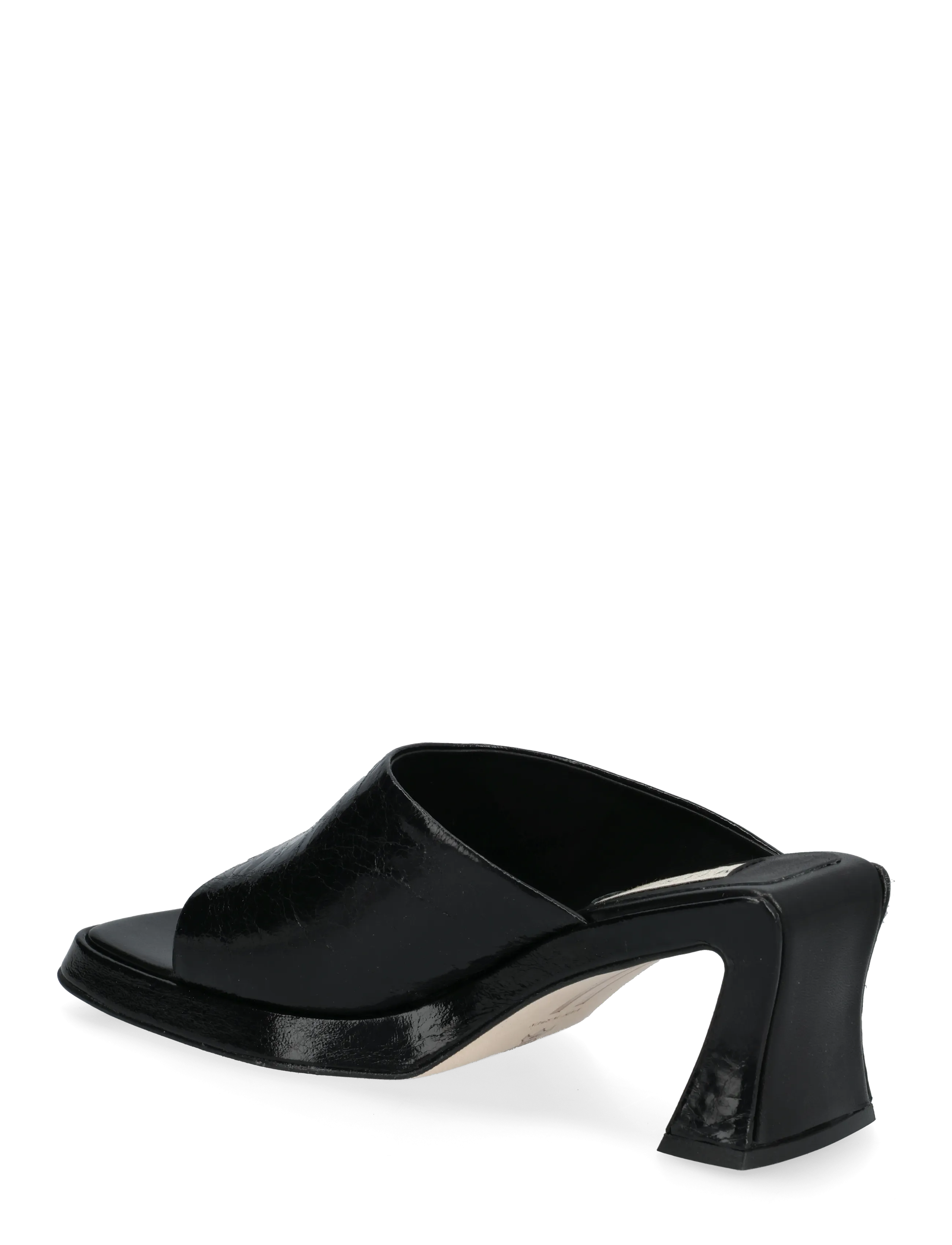 MIISTA - Sonali Black Asymmetric Sandals - mules med klack - black - 2
