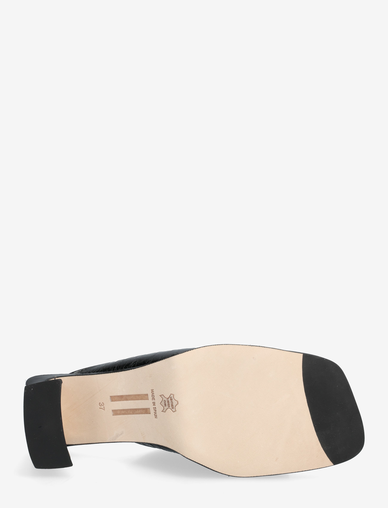 MIISTA - Sonali Black Asymmetric Sandals - kontsaga muula-stiilis jalanõud - black - 4