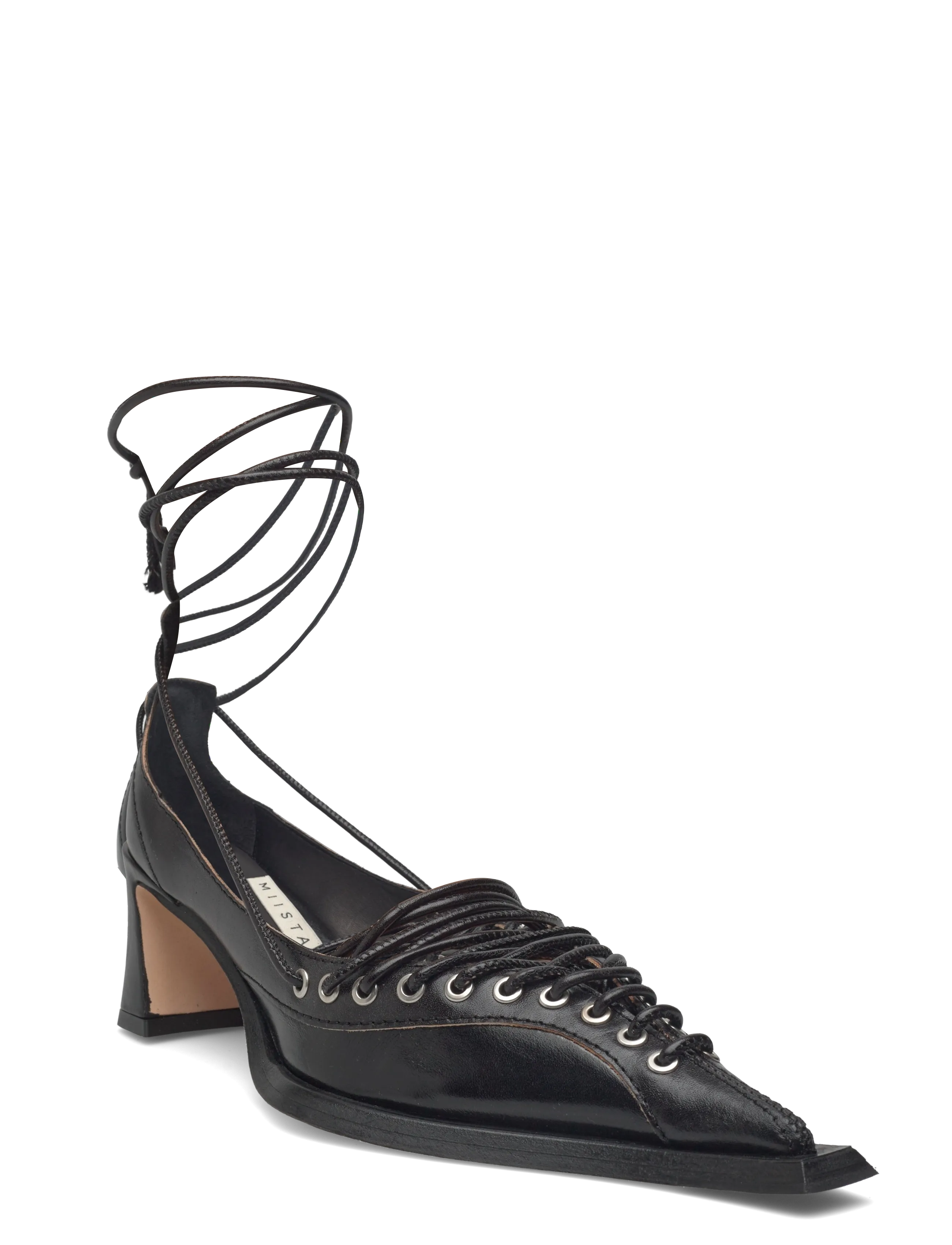 MIISTA Elika Lace Black Courts - MIISTA - BLACK / black