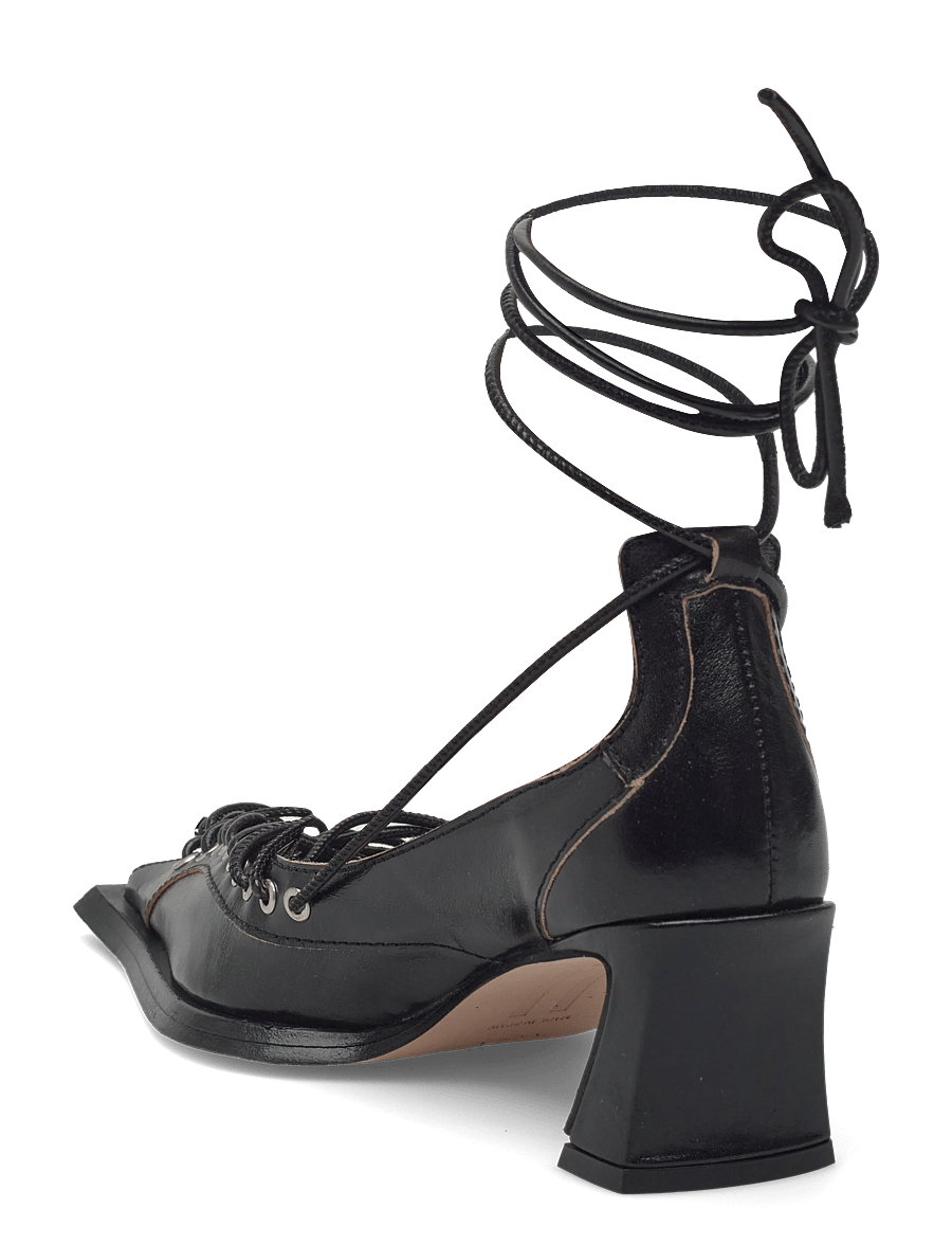 MIISTA - Elika Lace Black Courts - kontsakingad - black - 2